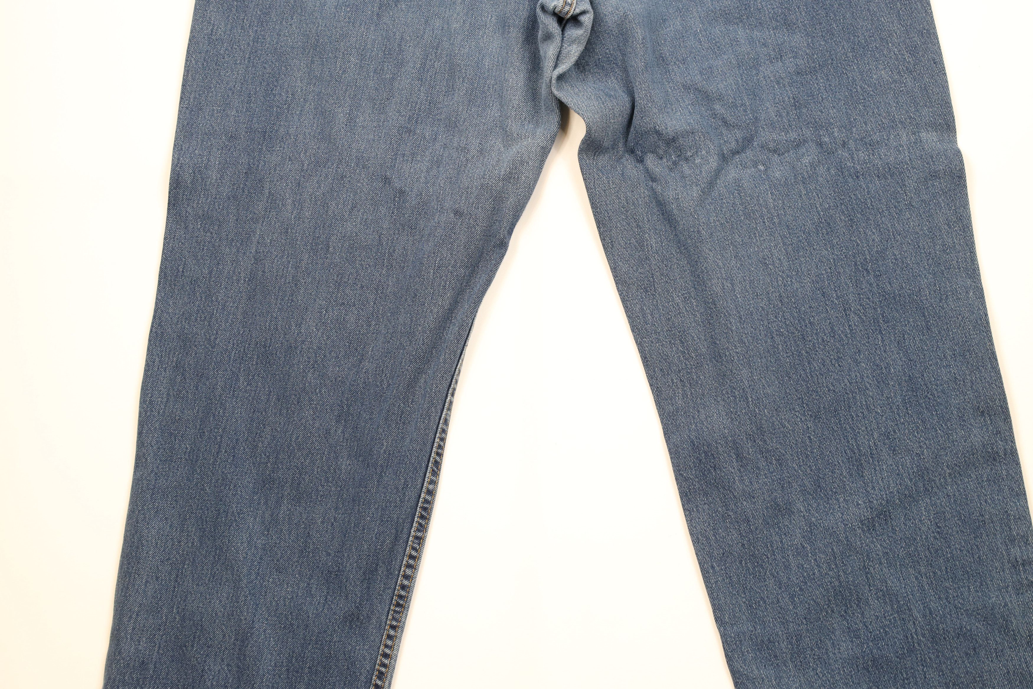 Levi's Vintage Y2K 2002 Levis 550 Relaxed Fit Denim Jeans Blue USA Size US 40 / EU 56 - 11 Thumbnail