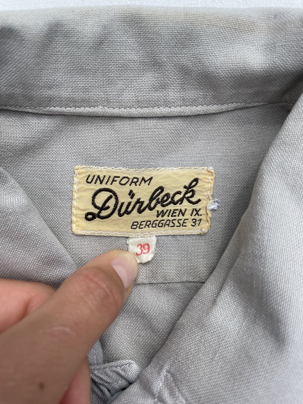 Vintage Vintage Durbeck Uniform Shirt Size US M / EU 48-50 / 2 - 6 Thumbnail