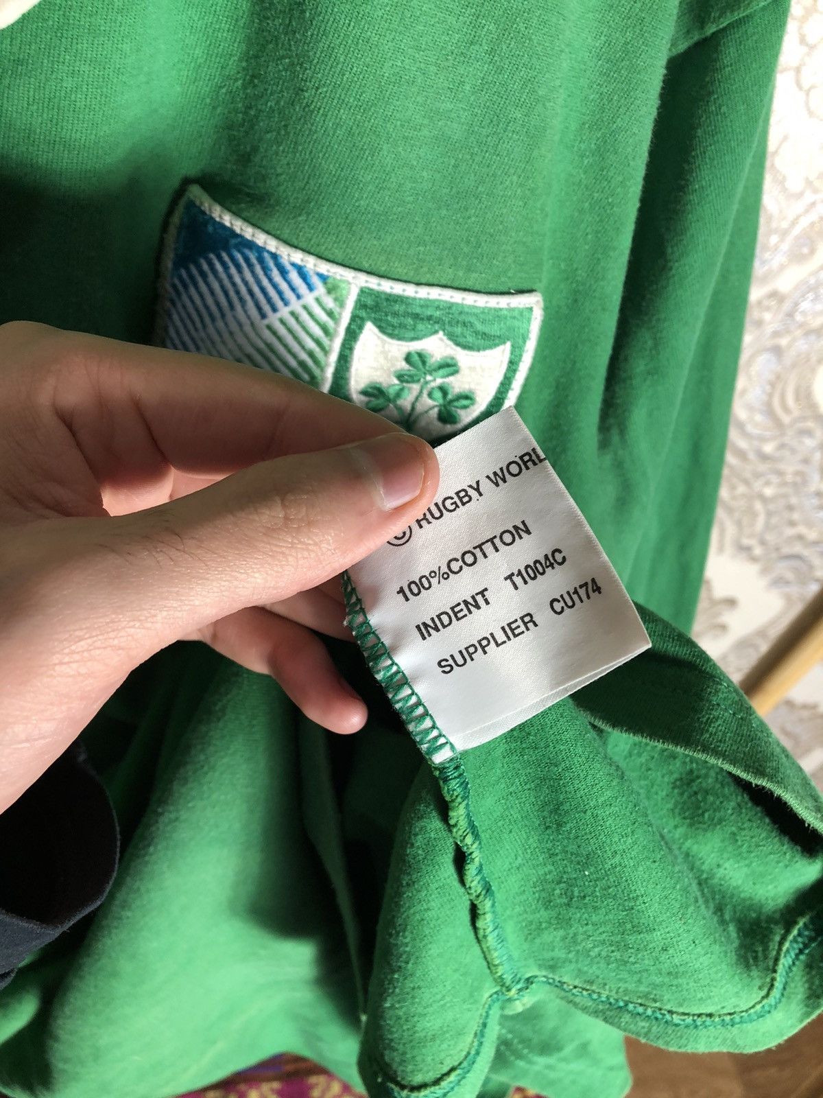 Cotton Traders VINTAGE COTTON TRADERS IRELAND RUGBY JERSEY RETRO Y2K 90s Size US L / EU 52-54 / 3 - 5 Thumbnail