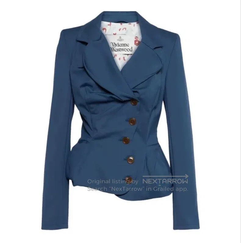Vivienne Westwood Vivienne Westwood Drunken Gentleman Blazer Jacket Size S / US 4 / IT 40 - 4 Thumbnail