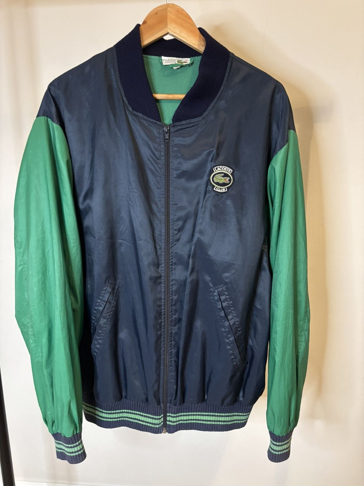 Lacoste Lacoste Chemise Vintage Bomber Made in France Size 5 XL Size US XL / EU 56 / 4 - 4 Thumbnail