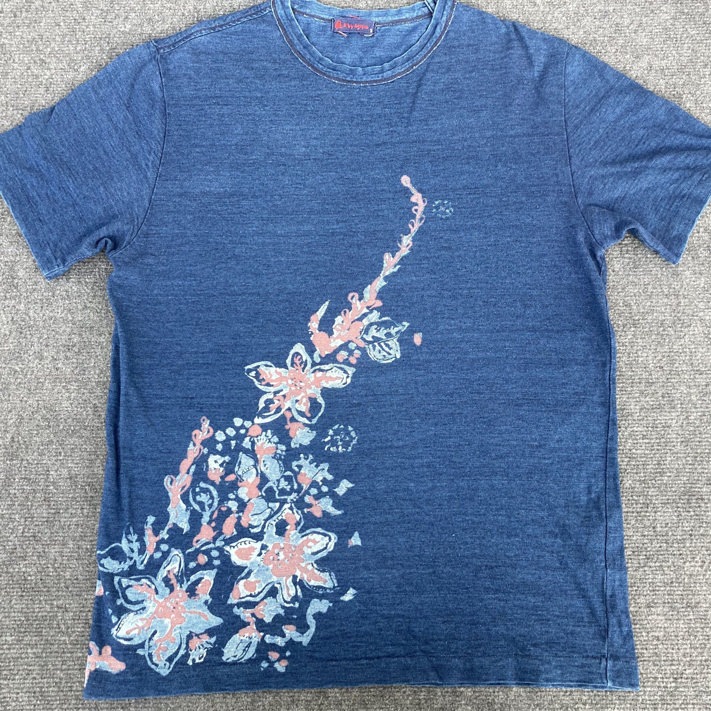 45rpm × Japanese Brand × Vintage Vtg 45 RPM Original 45rpm Denim T Shir Size US M / EU 48-50 / 2 - 2 Thumbnail