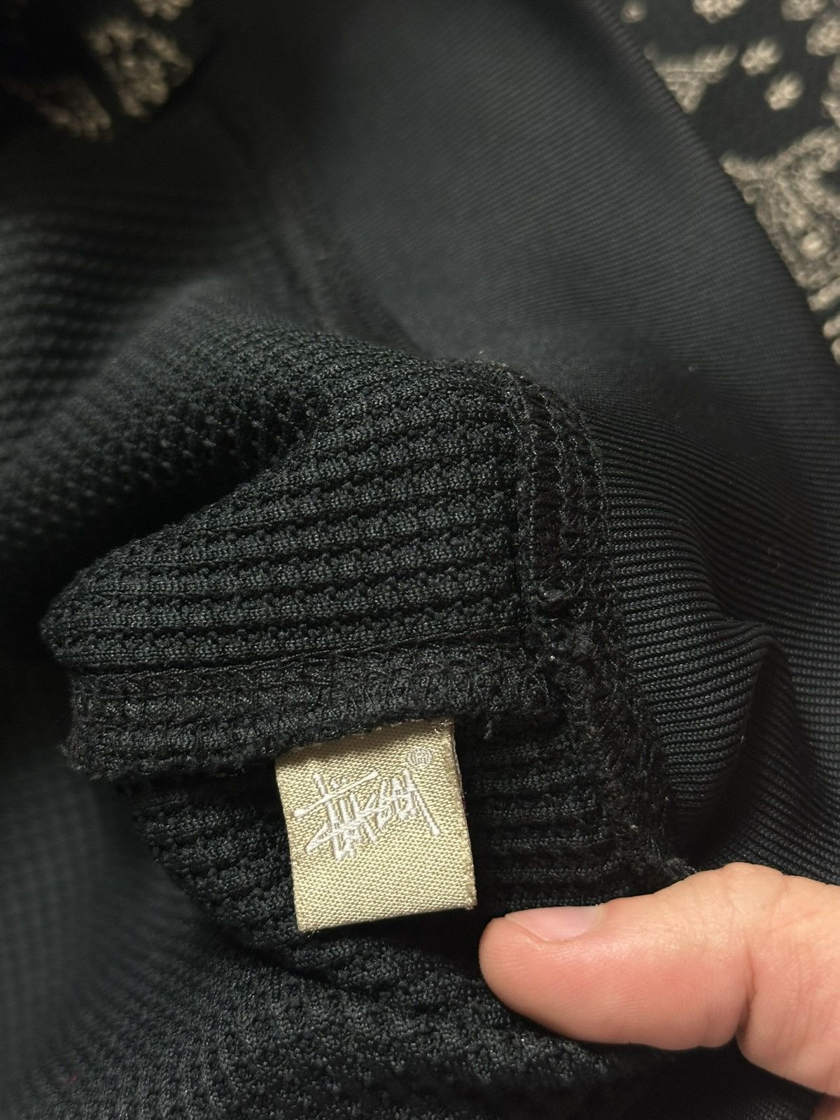 Stussy Vintage Stussy Thermal Bandana Zip Hoodie Size US M / EU 48-50 / 2 - 6 Thumbnail