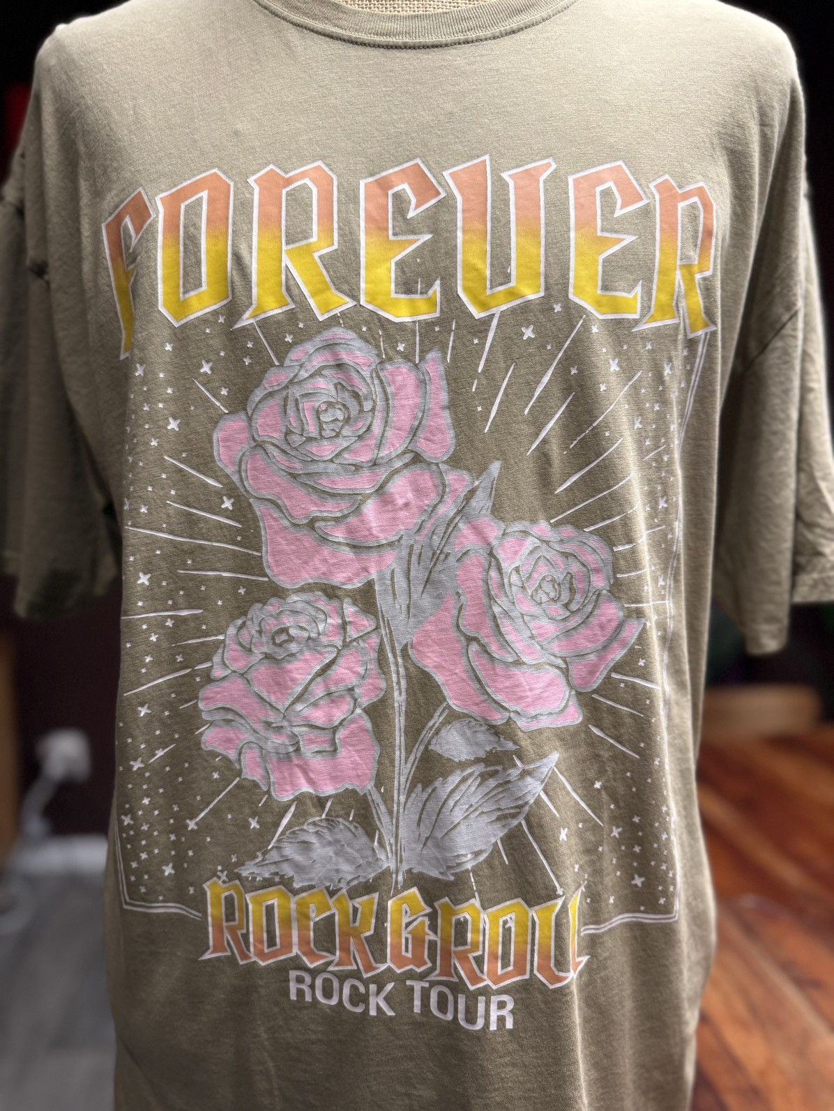Other Forever Rock & Roll Tour Tee – Size L Size L / US 10 / IT 46 - 2 Thumbnail