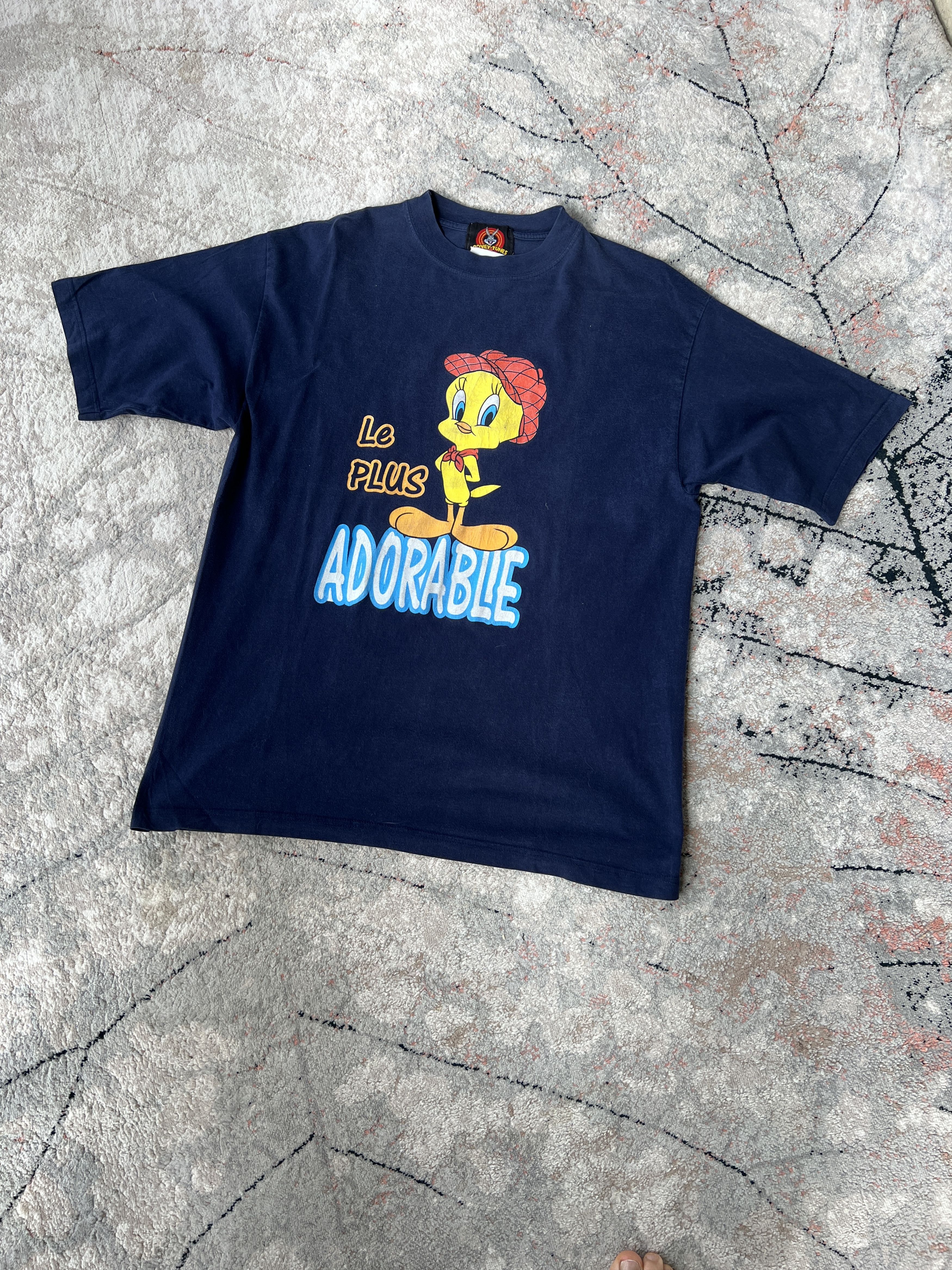 Vintage Looney Tunes Vintage Le Plus Adorable tee Size US XL / EU 56 / 4 - 1 Thumbnail