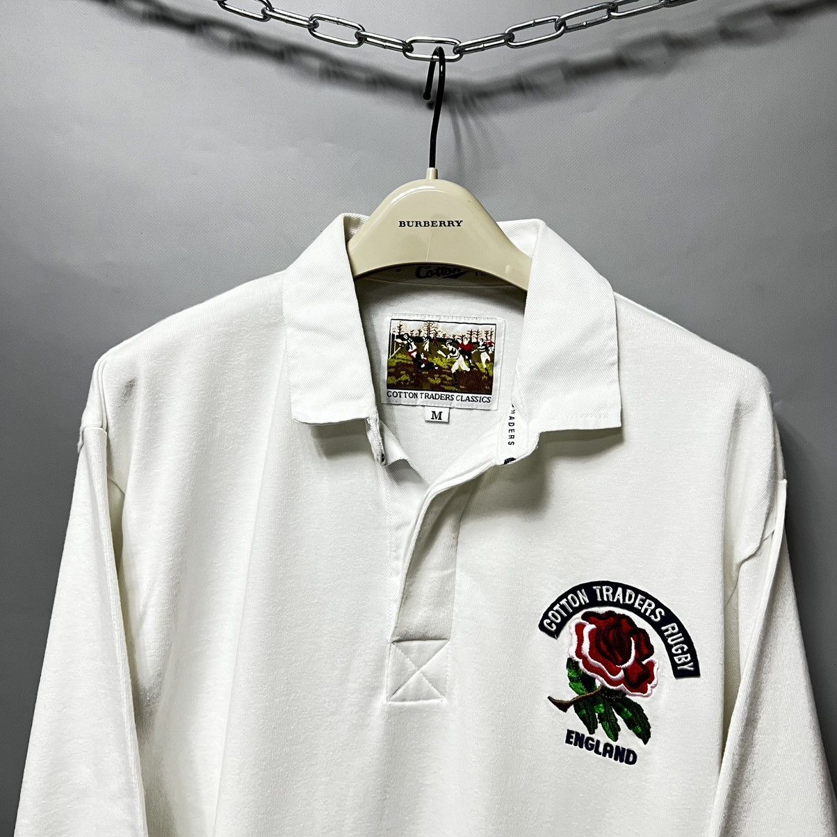Cotton Traders Vintage England Rugby Union Cotton Traders home long sleeve Size US M / EU 48-50 / 2 - 2 Thumbnail
