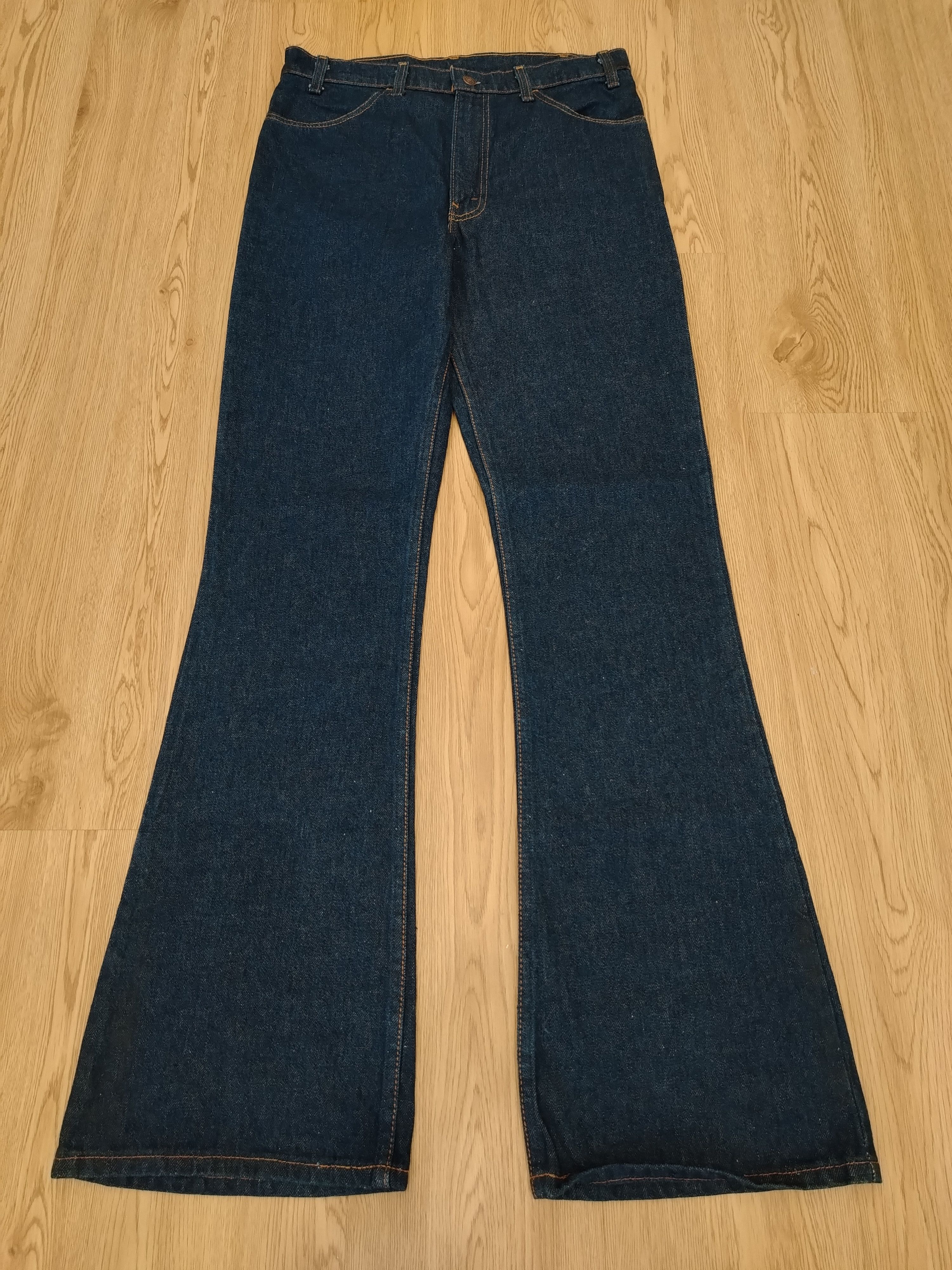Levis 646 Bell Bottom Flare bootcut Orange Tab Jeans