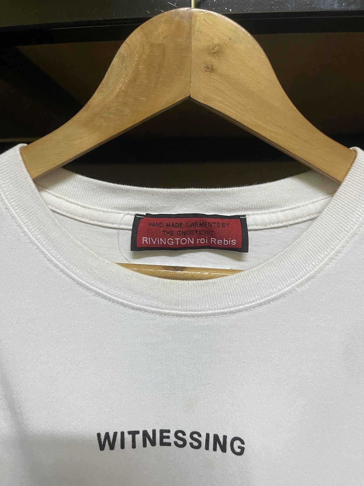RRR-123 MYRRH FRANKINCENSE GOLD🔥RIVINGTON roi REBIS 123🔥White TEE Size US XL / EU 56 / 4 - 6 Thumbnail