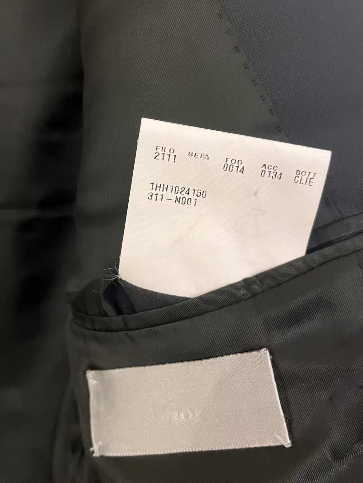 Dior × Hedi Slimane Dior Homme 01aw Blazer Size 50R - 4 Thumbnail