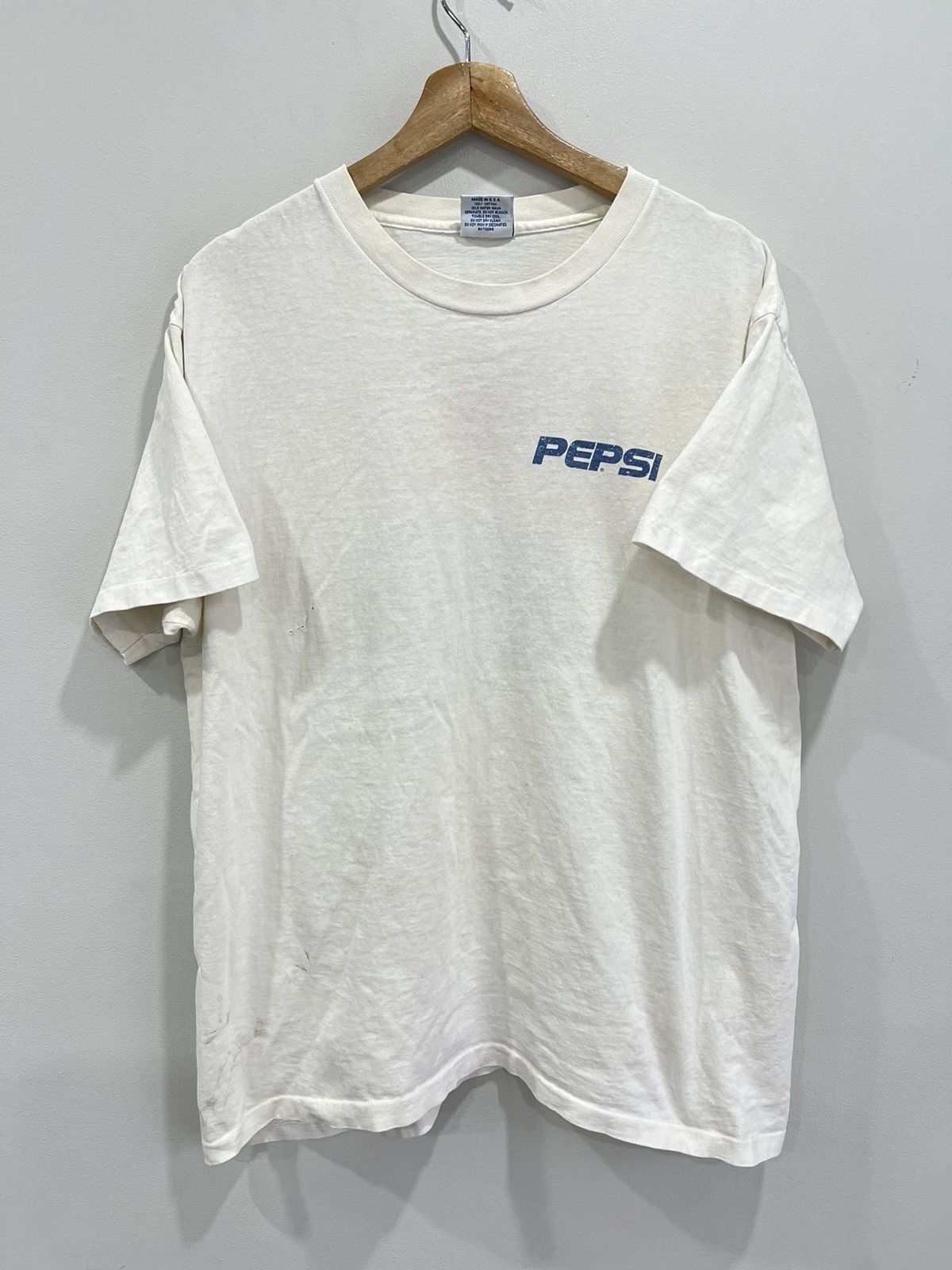 Vintage Vintage Pepsi Tee shirt promo Size US L / EU 52-54 / 3 - 2 Thumbnail