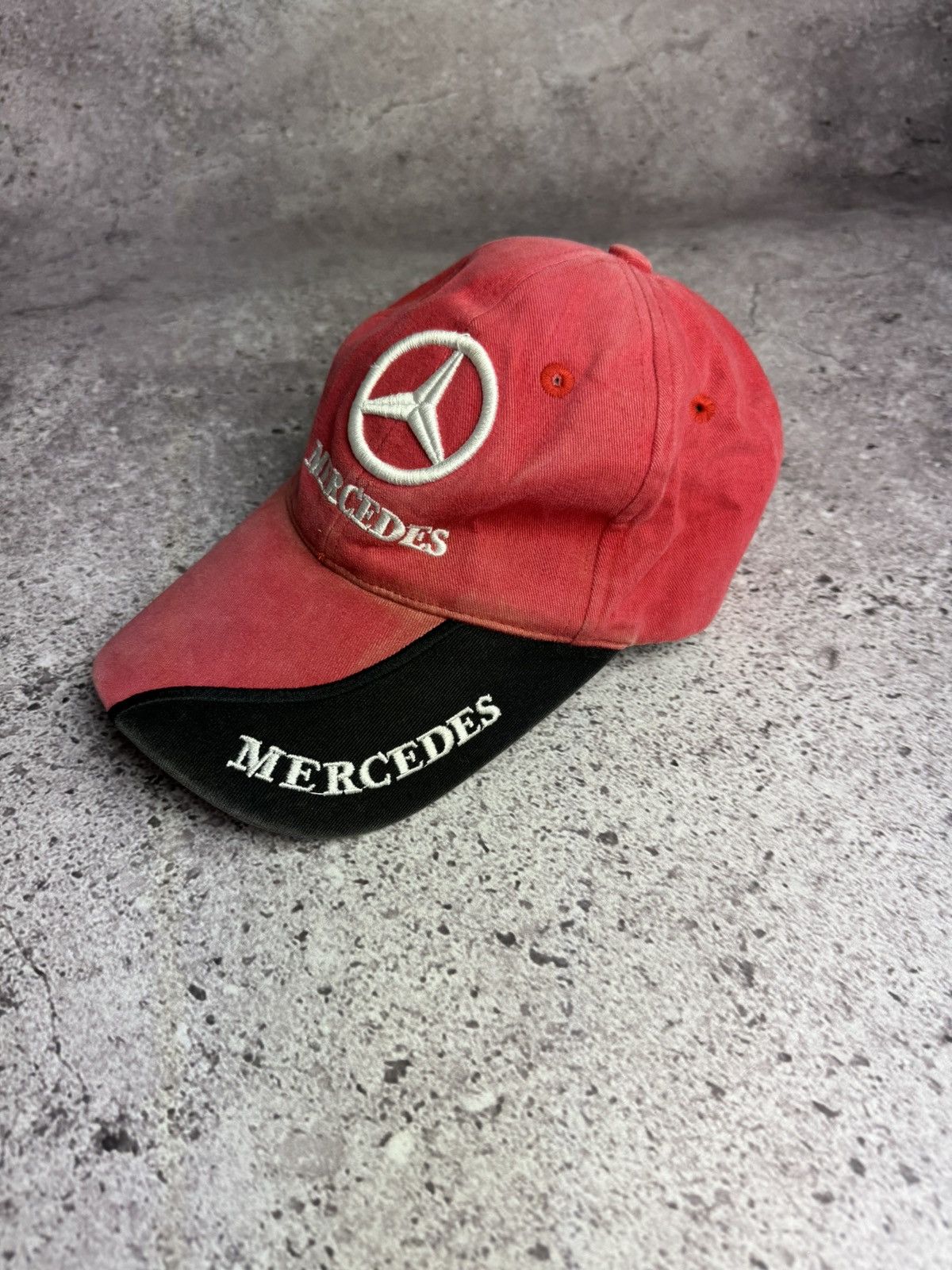 Mercedes-Benz × Vintage Mercedes Benz Racing Cap Hat Vintage Size ONE SIZE - 2 Thumbnail