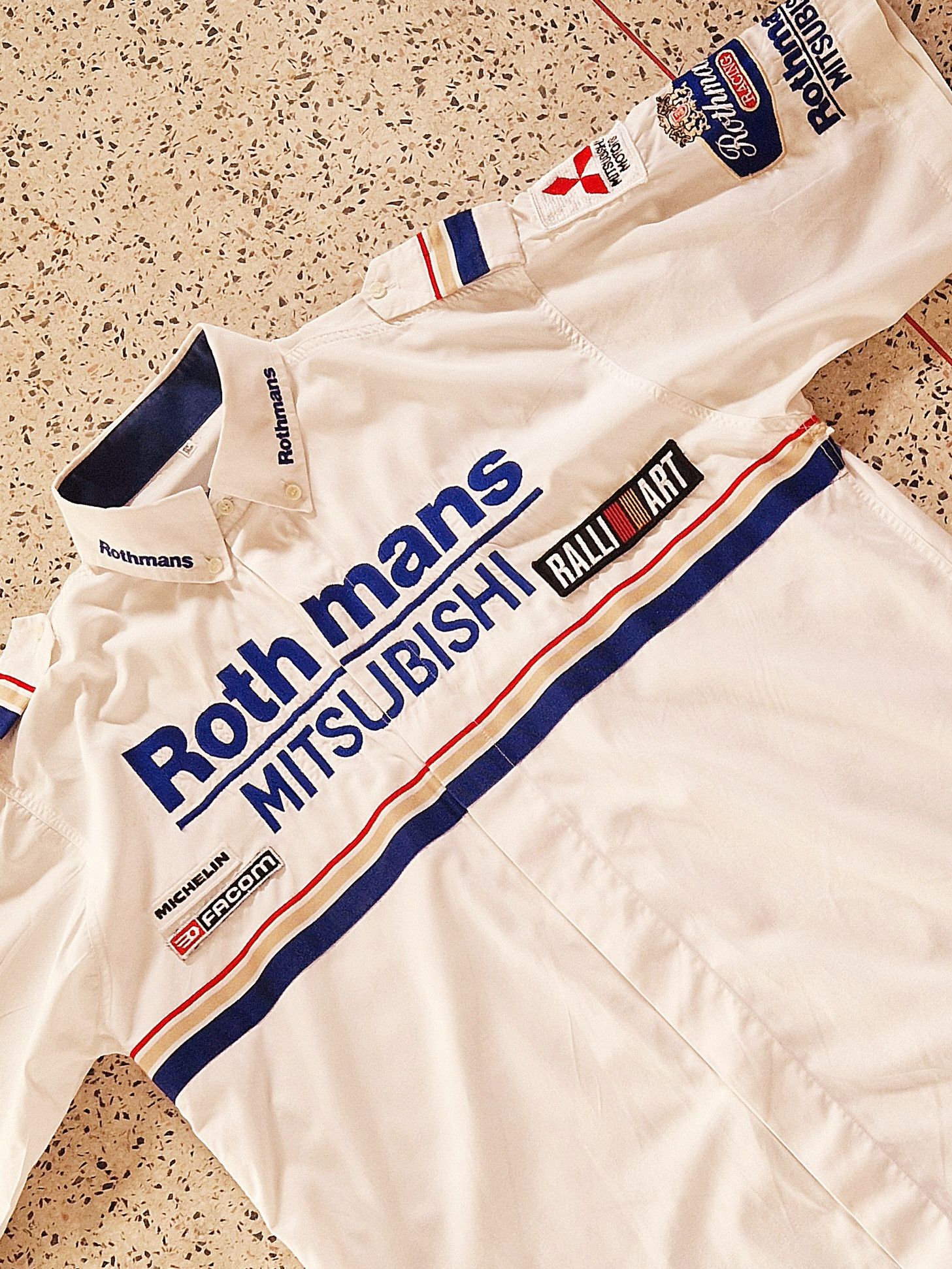Vintage 1992 Rothmans Mistubishi Ralliart Shirt Size US L / EU 52-54 / 3 - 1 Thumbnail