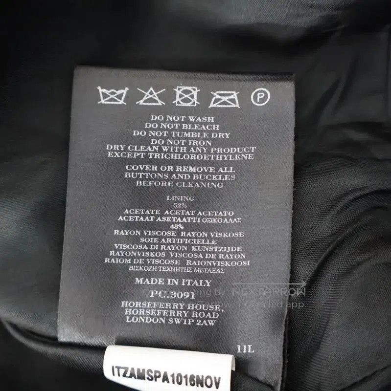 Burberry Burberry Black Ladies Spring Autumn Jacket. Size S / US 4 / IT 40 - 7 Thumbnail