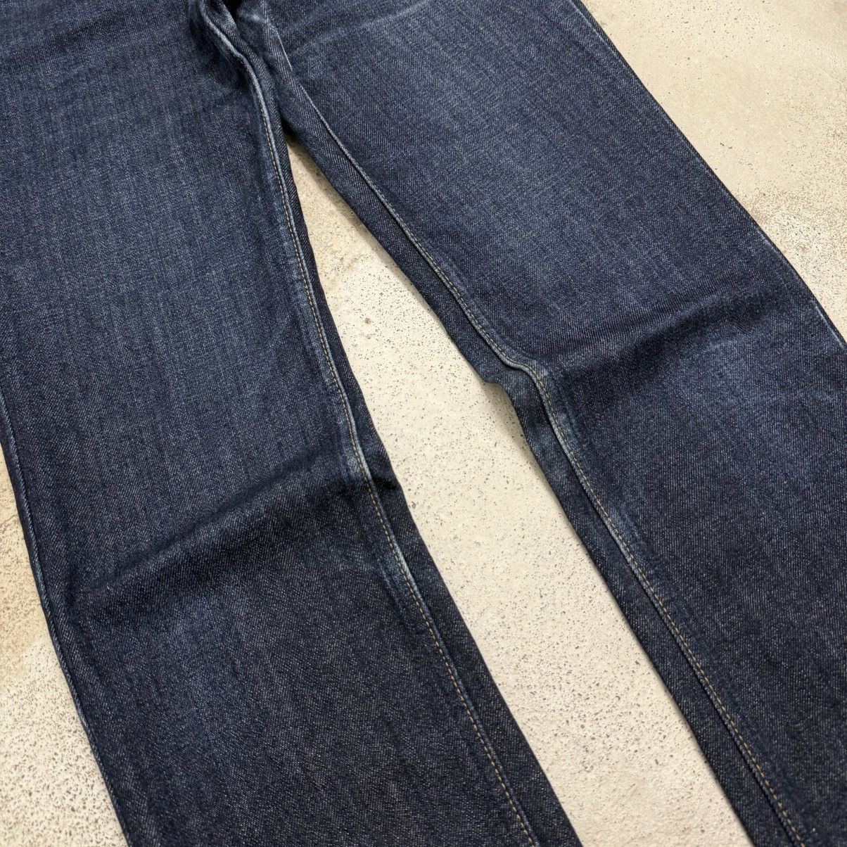 Levi's Vintage Y2K J41 Dark Indigo Denim Levis Women Pants Size 29" - 6 Thumbnail