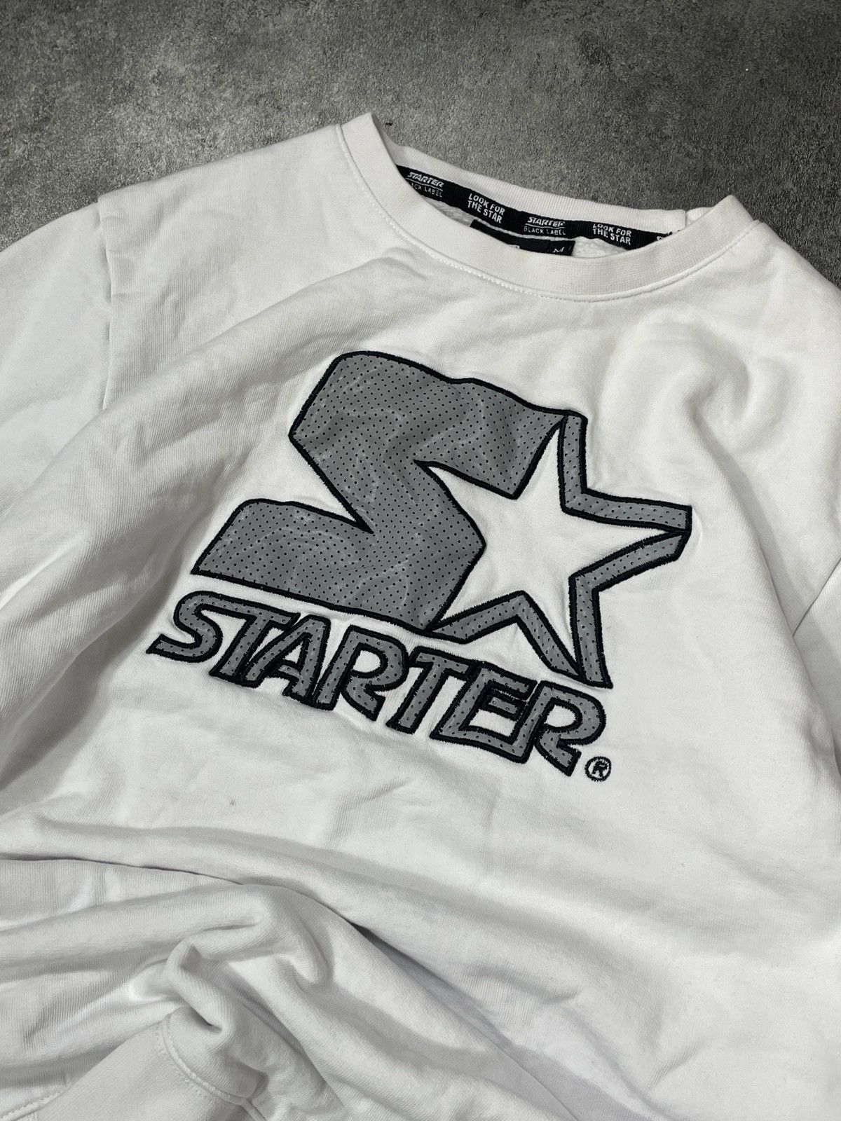 Starter 🔥Offers🔥Starter Vintage Y2K Sweatshirt Spellout Rare Hype Size US M / EU 48-50 / 2 - 2 Thumbnail