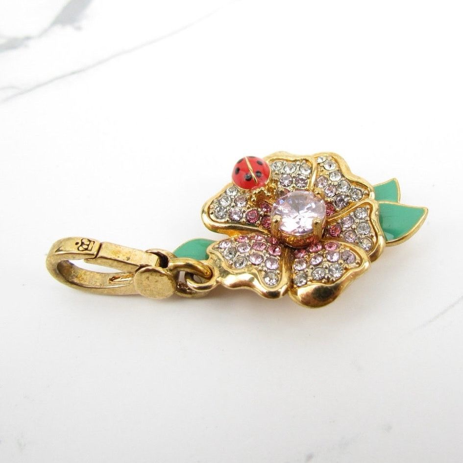 Juicy Couture Juicy Couture Pink Flower Lady Bug Charm Size ONE SIZE - 2 Thumbnail