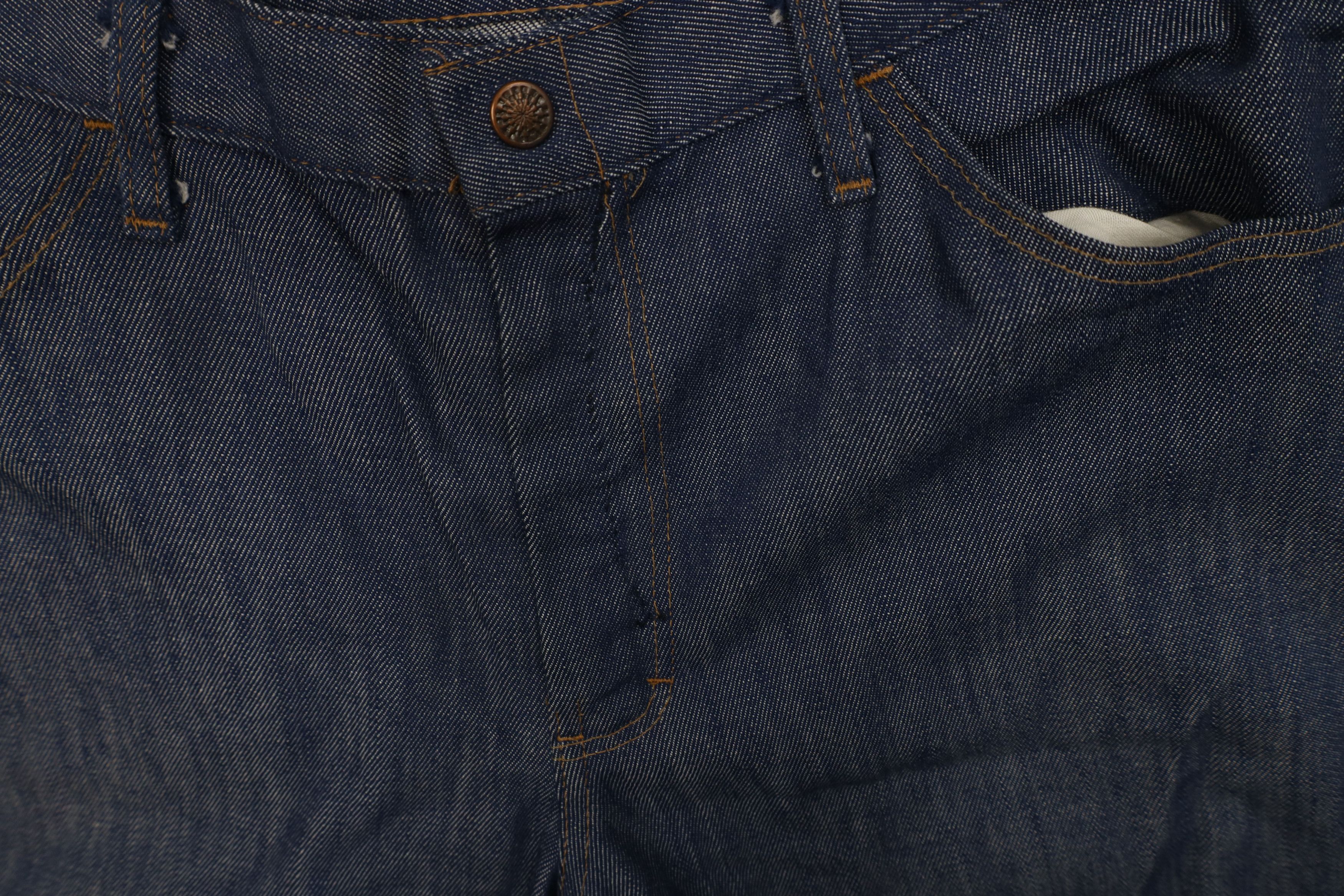 Vintage Vintage 70s Streetwear Wide Leg Bell Bottoms Jeans Blue USA Size US 34 / EU 50 - 7 Thumbnail