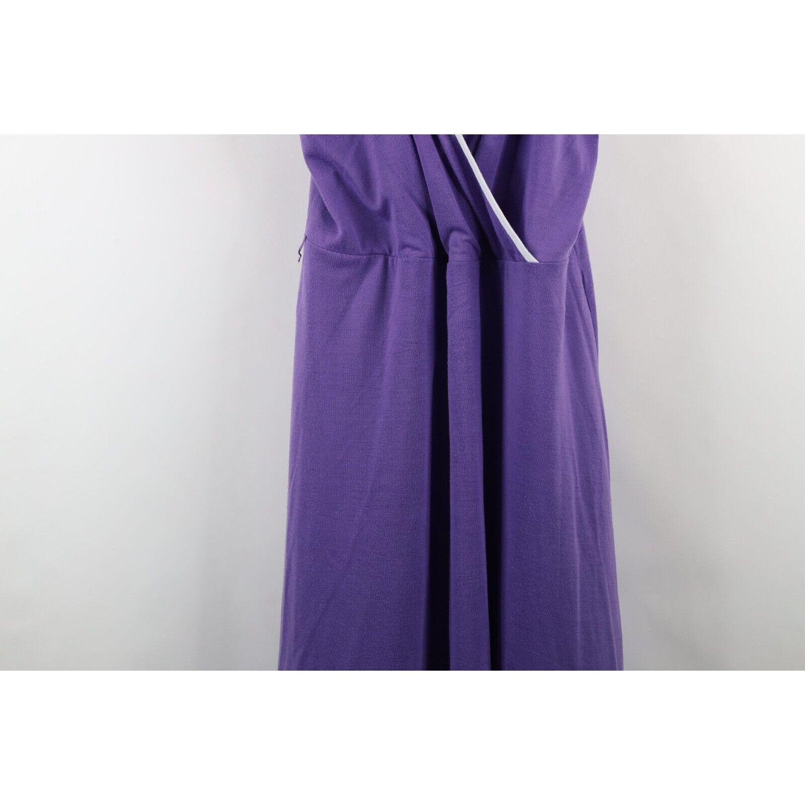 Vintage Vintage 70s Sheer Lightweight Knit Spaghetti Strap Dress Size XXL / US 16-18 / IT 52-54 - 3 Thumbnail