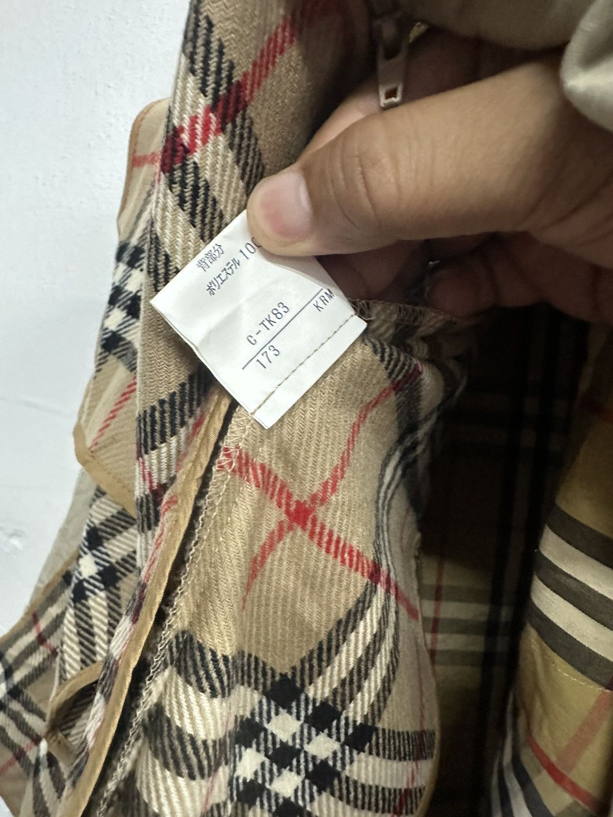 Burberry VTG Burberry’s Long Coat Nova Check Jacket Size US XL / EU 56 / 4 - 10 Thumbnail