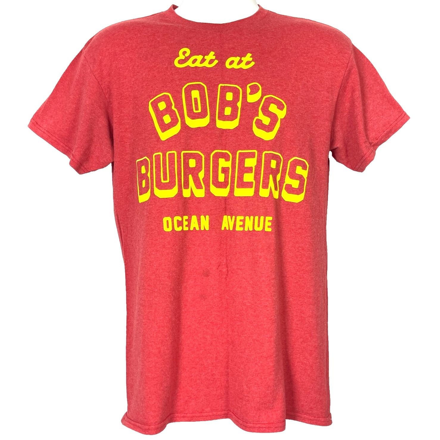 Ripple Junction Eat At Bobs Burgers Mens T-Shirt size Medium Retro Ocean Ave Size US M / EU 48-50 / 2 - 2 Thumbnail