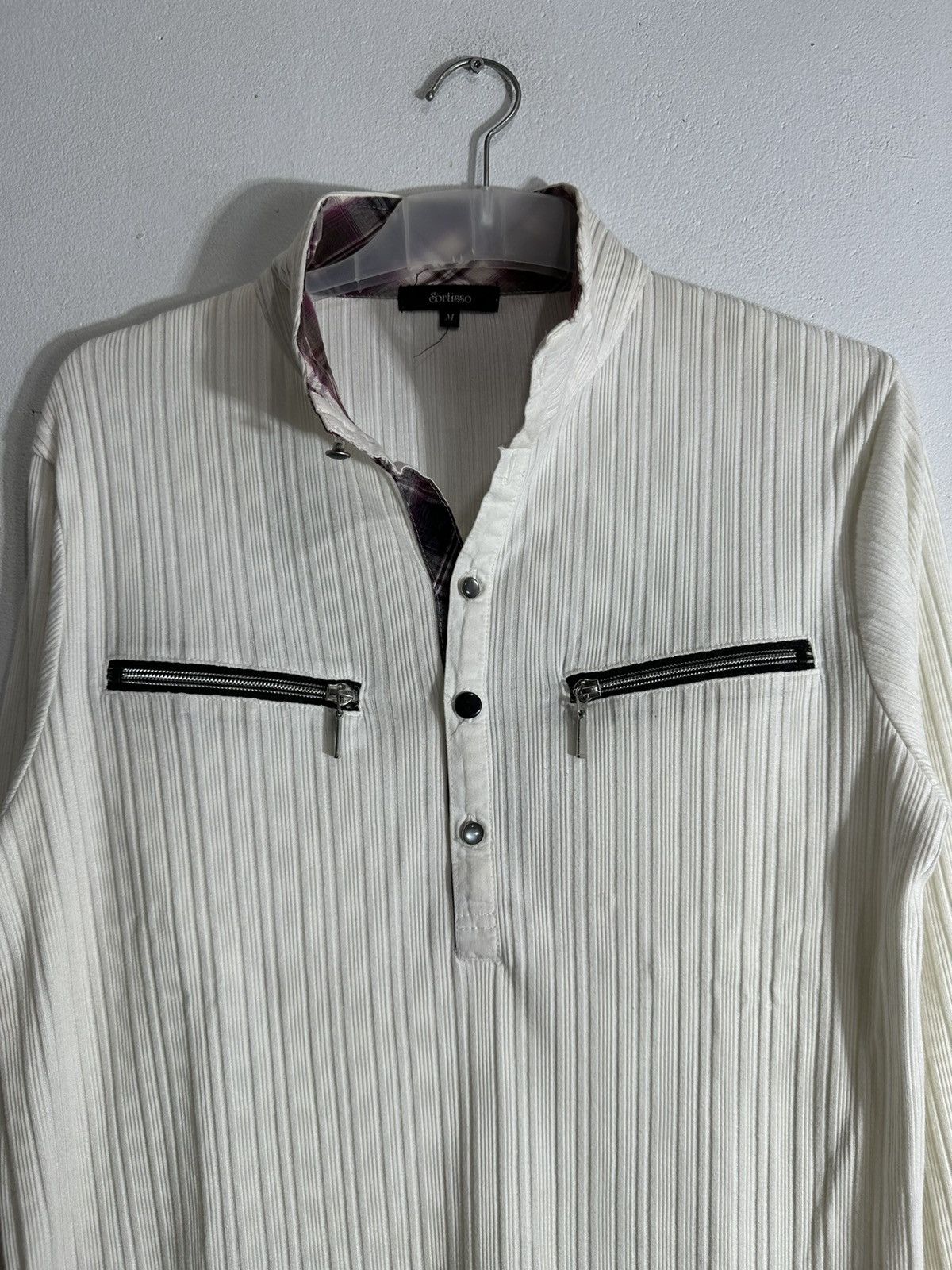 Yohji Yamamoto ARCHIVE 2000s SORTISSO SHIRT BUTTON YOHJI YAMAMOTO STYLE Size US M / EU 48-50 / 2 - 3 Thumbnail