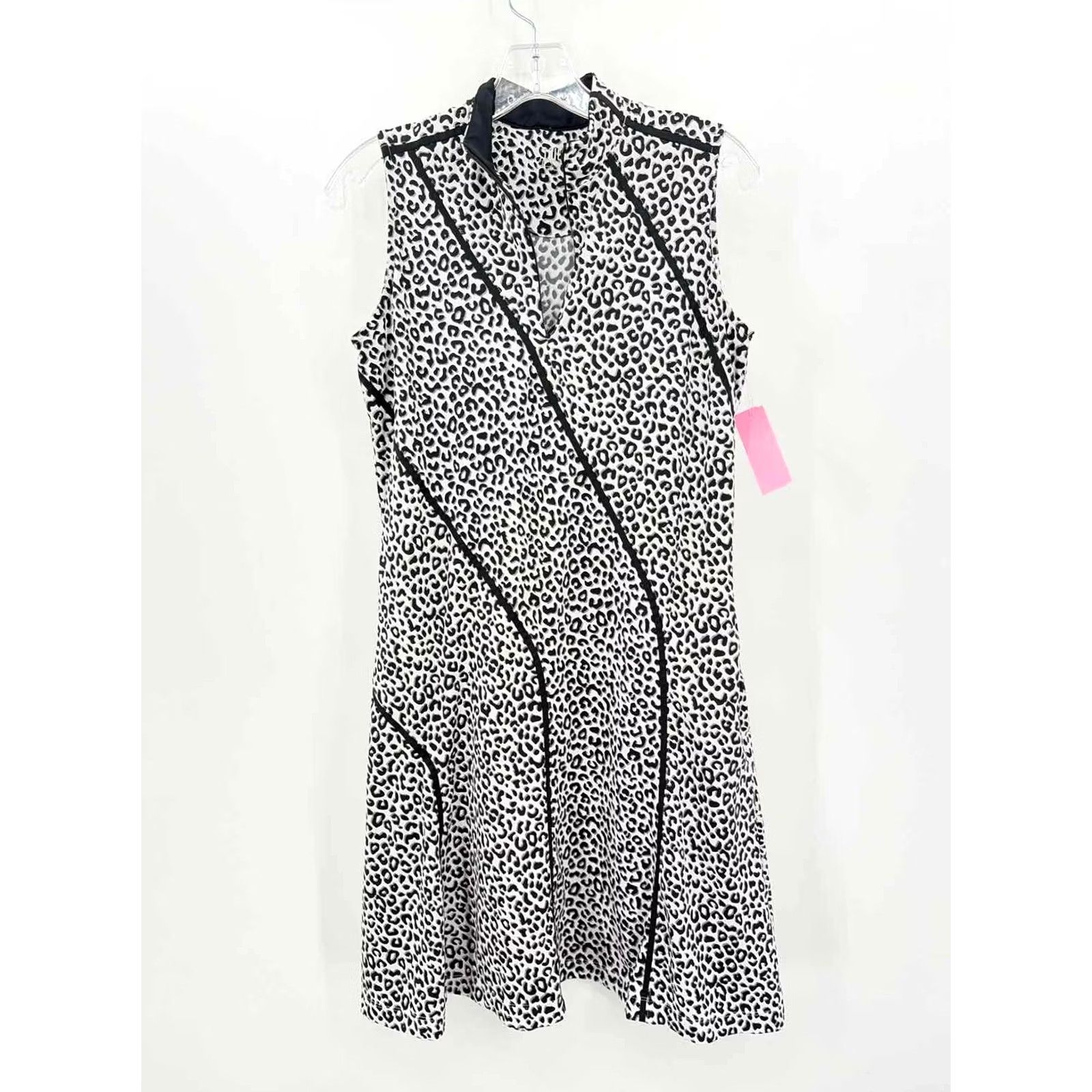 Vintage Tail Black Knee Length Sleeveless Dress Small Size S / US 4 / IT 40 - 2 Thumbnail
