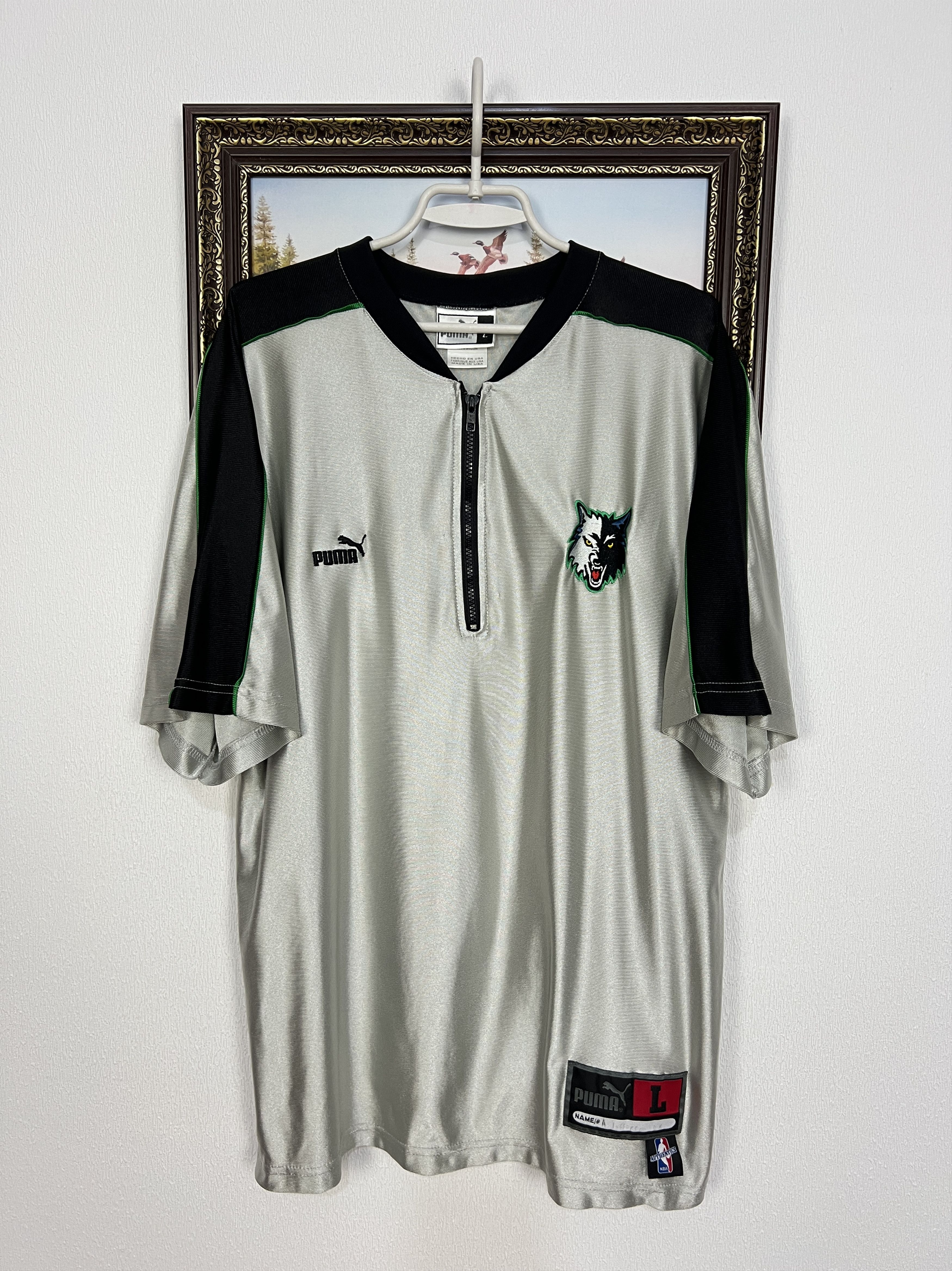 Puma Dallas Mavericks Worm Up Shooting Garnett NBA Jersey Shirt Size US L / EU 52-54 / 3 - 1 Thumbnail