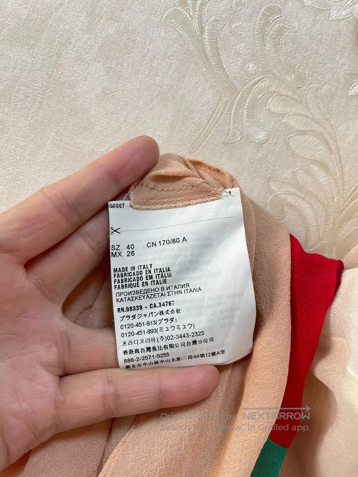Miu Miu Miu Miu Runway Silk Dress. Size M / US 6-8 / IT 42-44 - 4 Thumbnail