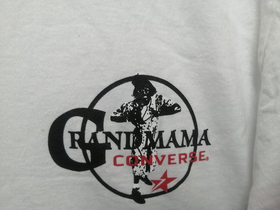 Converse × Rap Tees × Vintage VINTAGE 90s CONVERSE LARRY JOHNSON GRANDMAMA TSHIRT RARE Size US M / EU 48-50 / 2 - 3 Thumbnail