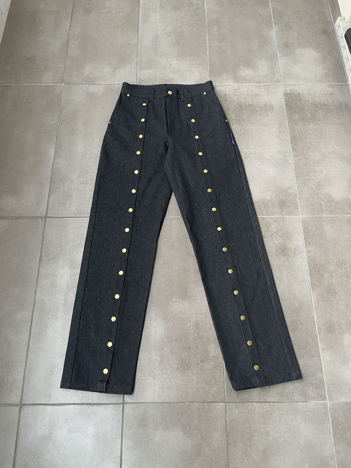 !DS! SS23 Nikolaj Storm Chaco Washed Black Pants