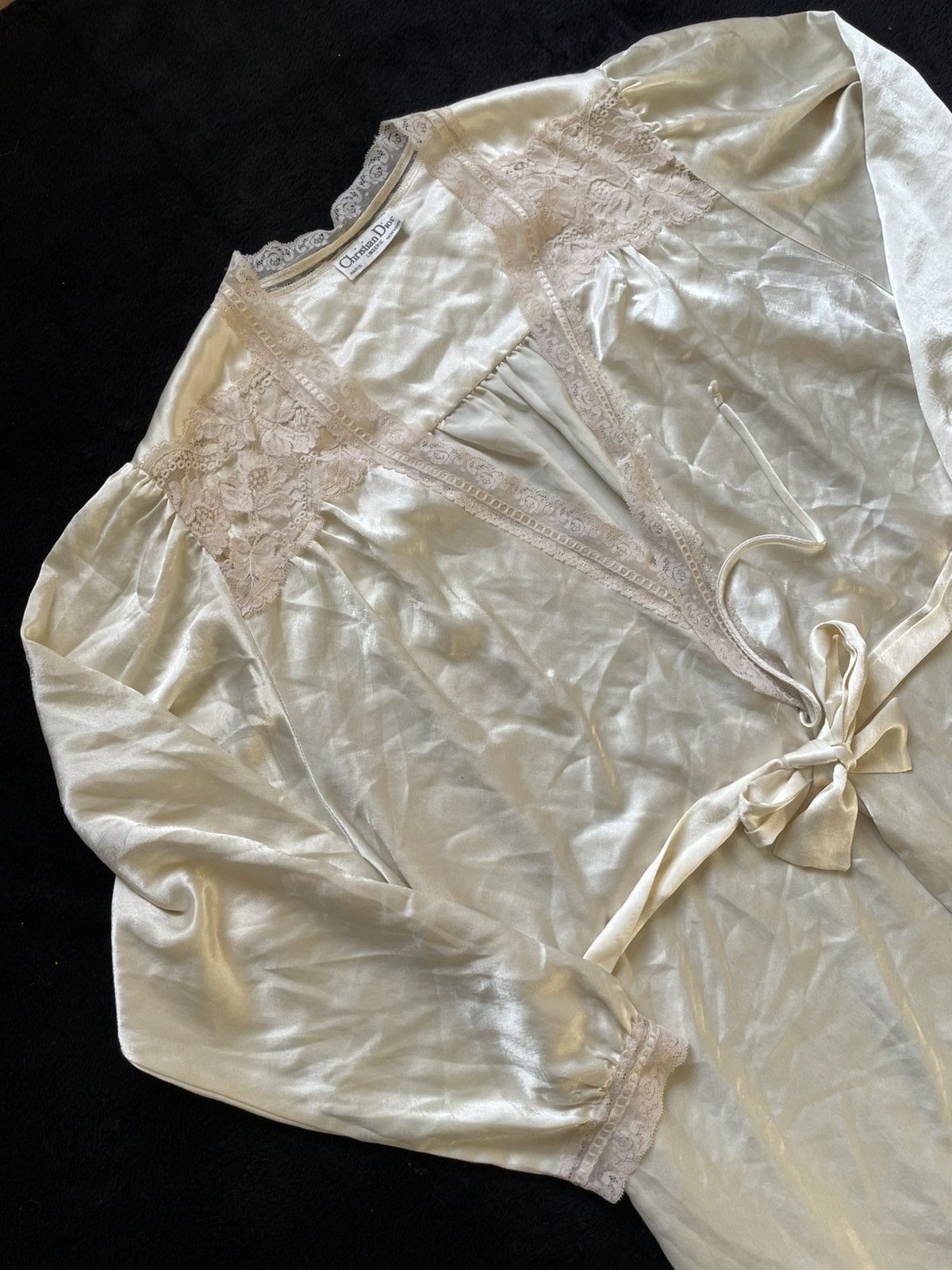Dior Christian Dior Archive Vintage 70s Robe Dress Woman‘s Size M Size M / US 6-8 / IT 42-44 - 2 Thumbnail