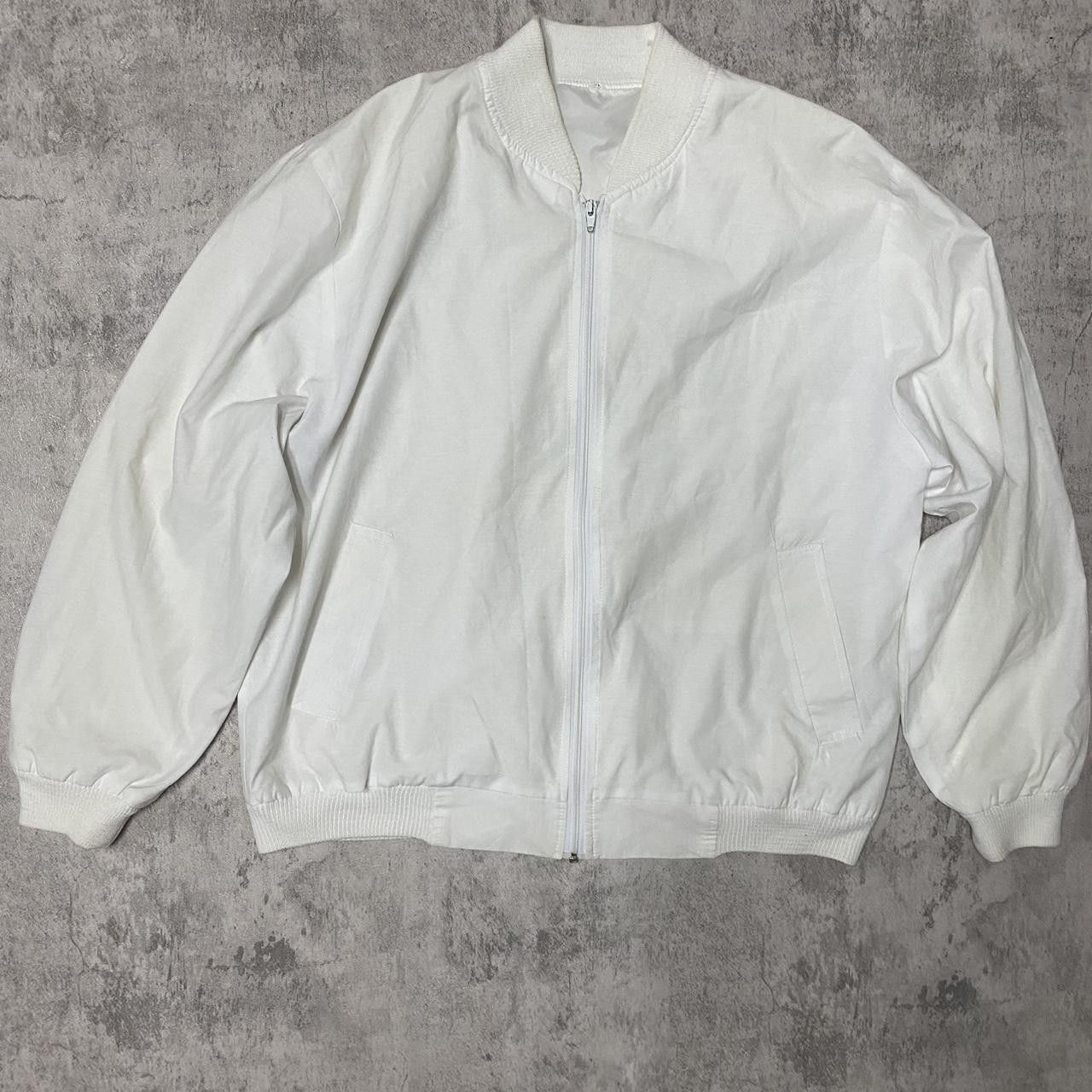 Other White vintage bomber jacket bomber Size US L / EU 52-54 / 3 - 1 Thumbnail