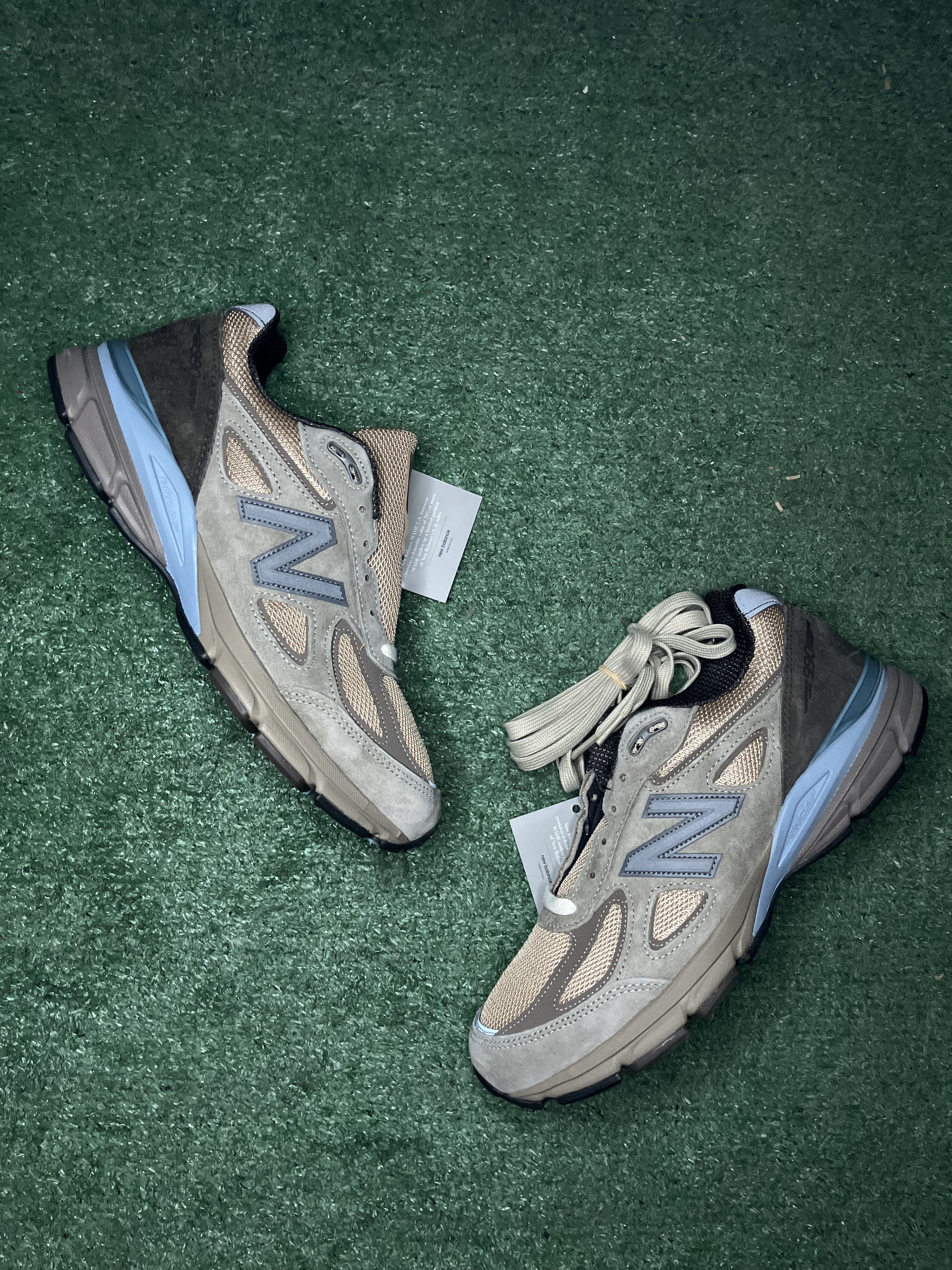 New Balance New Balance X Auralee MiUSA 990v4 Grey Size 10