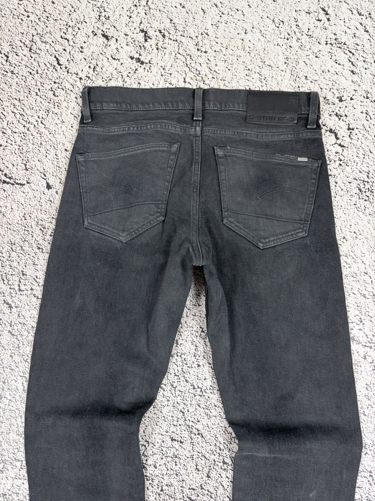 G-Star G-Star Raw 3301 Slim Fit Jeans Washed Black W30 L32 Size US 30 / EU 46 - 12 Thumbnail