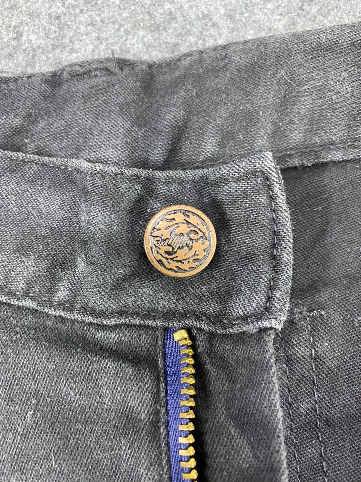If Six Was Nine × Japanese Brand × Vintage Yankee Blueborn Bootcut Black Denim - J1129 Size US 28 / EU 44 - 9 Thumbnail