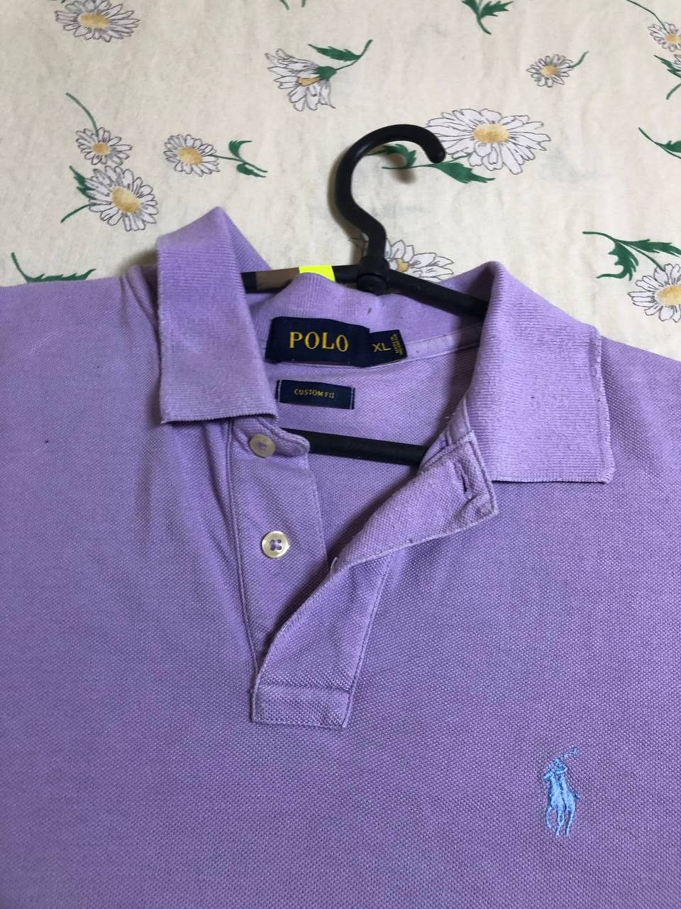 Polo Ralph Lauren Ralph Lauren Polo Shirt Adult Large Purple Green Pony Rugby Size US XL / EU 56 / 4 - 7 Thumbnail