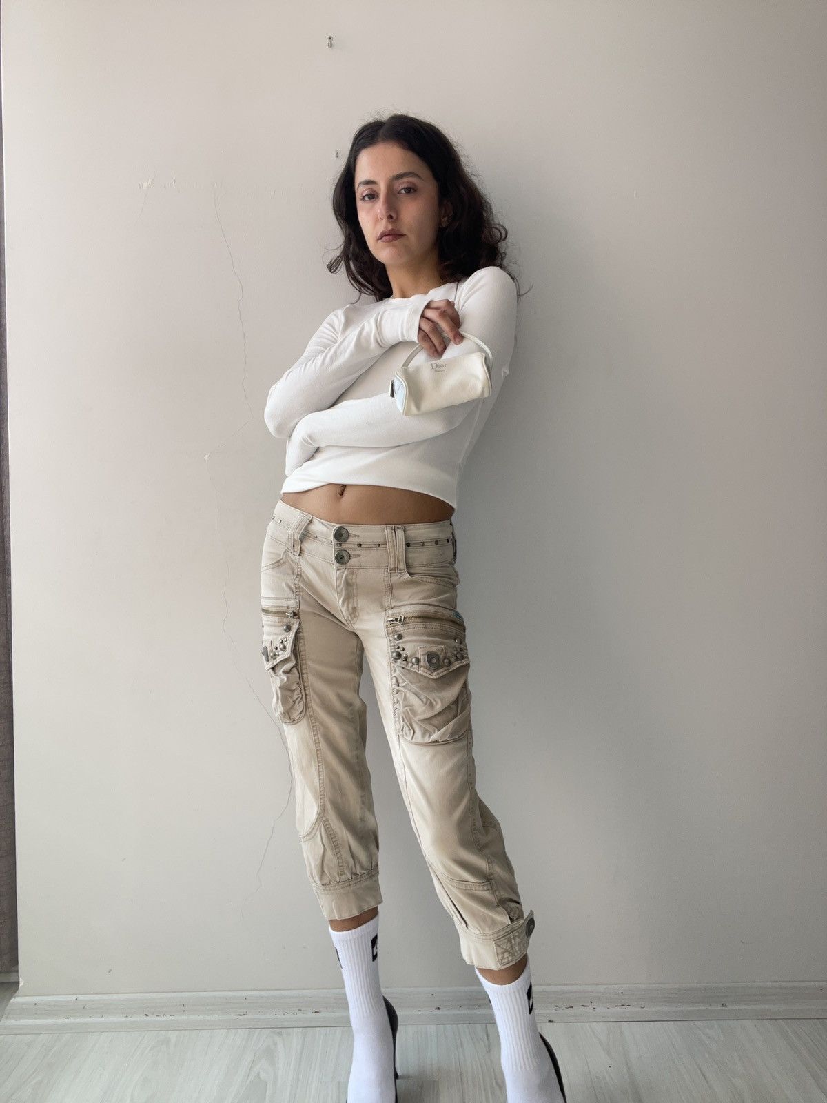 Vintage y2k capri Size 25" / US 0 / IT 36 - 2 Thumbnail