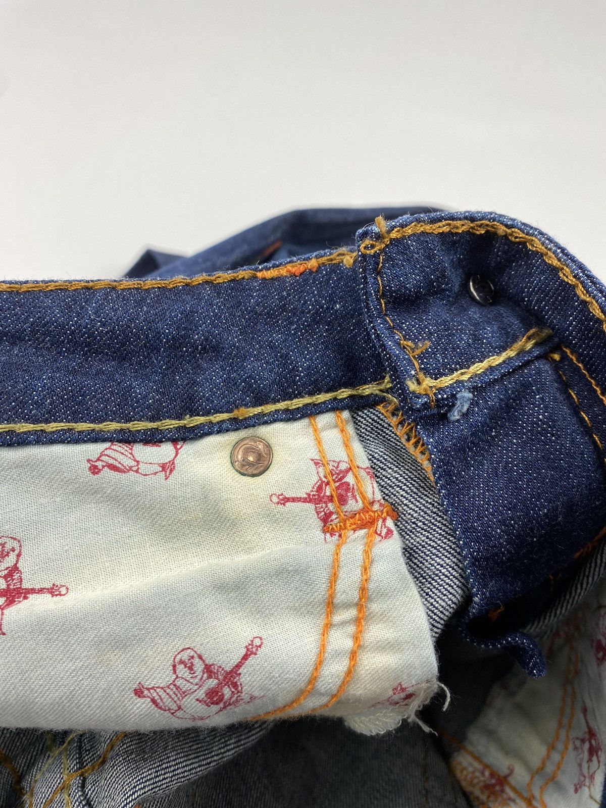 True Religion 🔥LASTDROP🔥 TR Stella Row Seat Low Rise Denim Jeans Pants Size 25" / US 0 / IT 36 - 13 Thumbnail