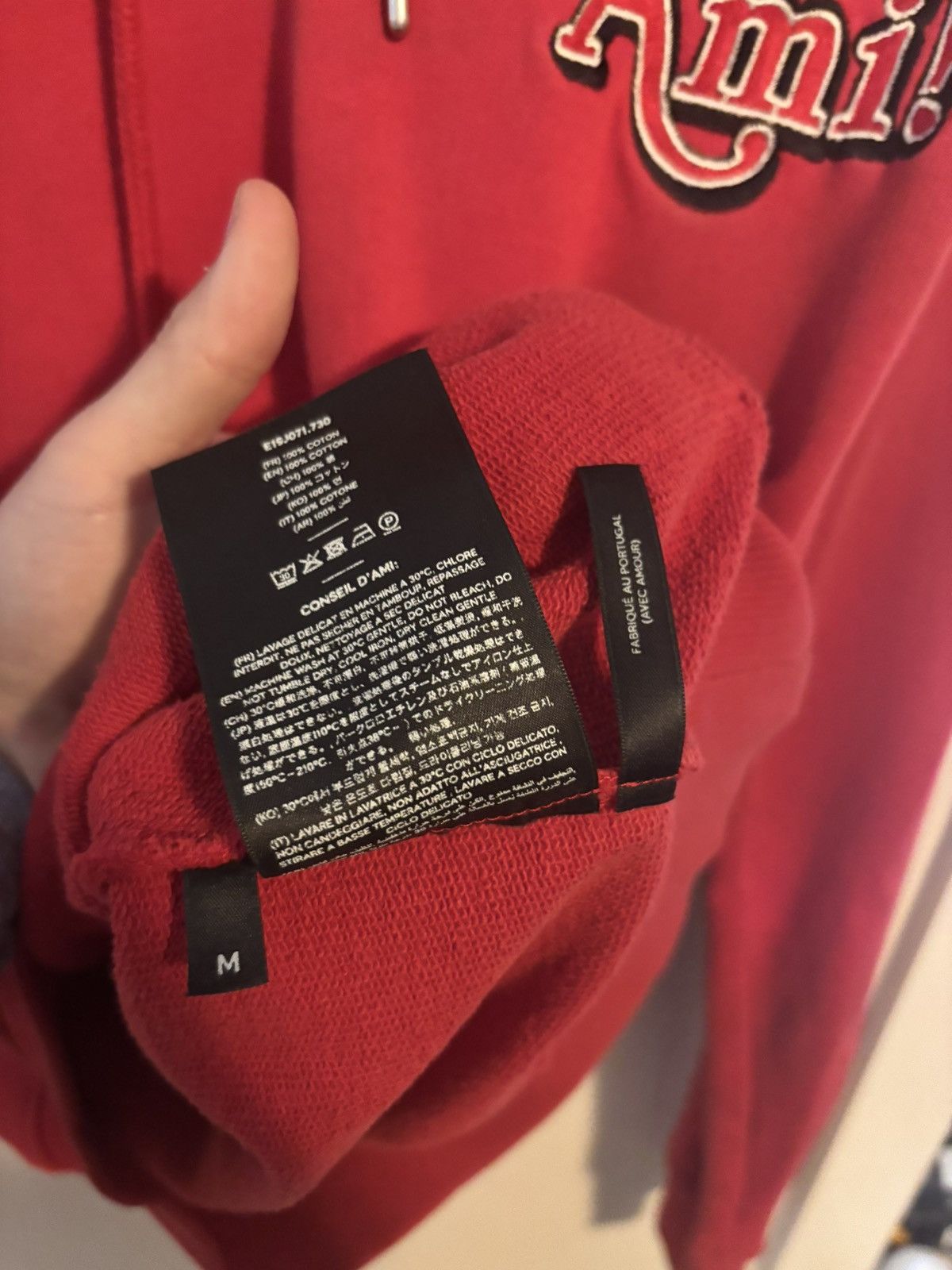 AMI Ami Paris Hoodie Size US M / EU 48-50 / 2 - 7 Thumbnail