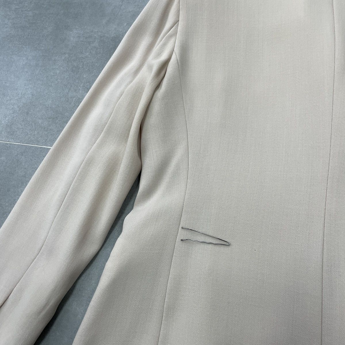 Emporio Armani × Vintage Vintage Emporio Armani Wool Blazer Size 46 Size L / US 10 / IT 46 - 23 Thumbnail