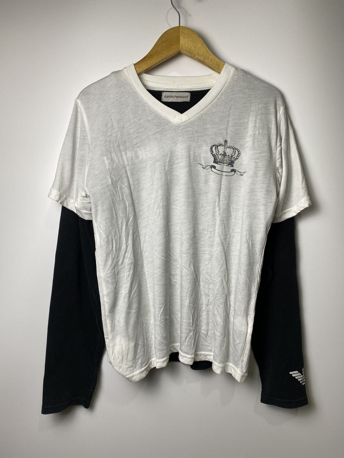 Hysteric Glamour × Japanese Brand × Le Grande Bleu (L.G.B.) 💥BindingOffer💥 double focus tee japanese brand Size US M / EU 48-50 / 2 - 2 Thumbnail