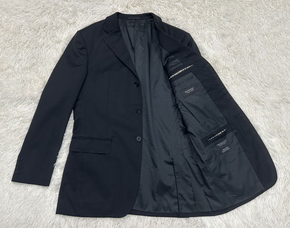 Black Label × Burberry Burberry Black Label Super 120's Wool Blazer Jacket Size 40R - 4 Thumbnail