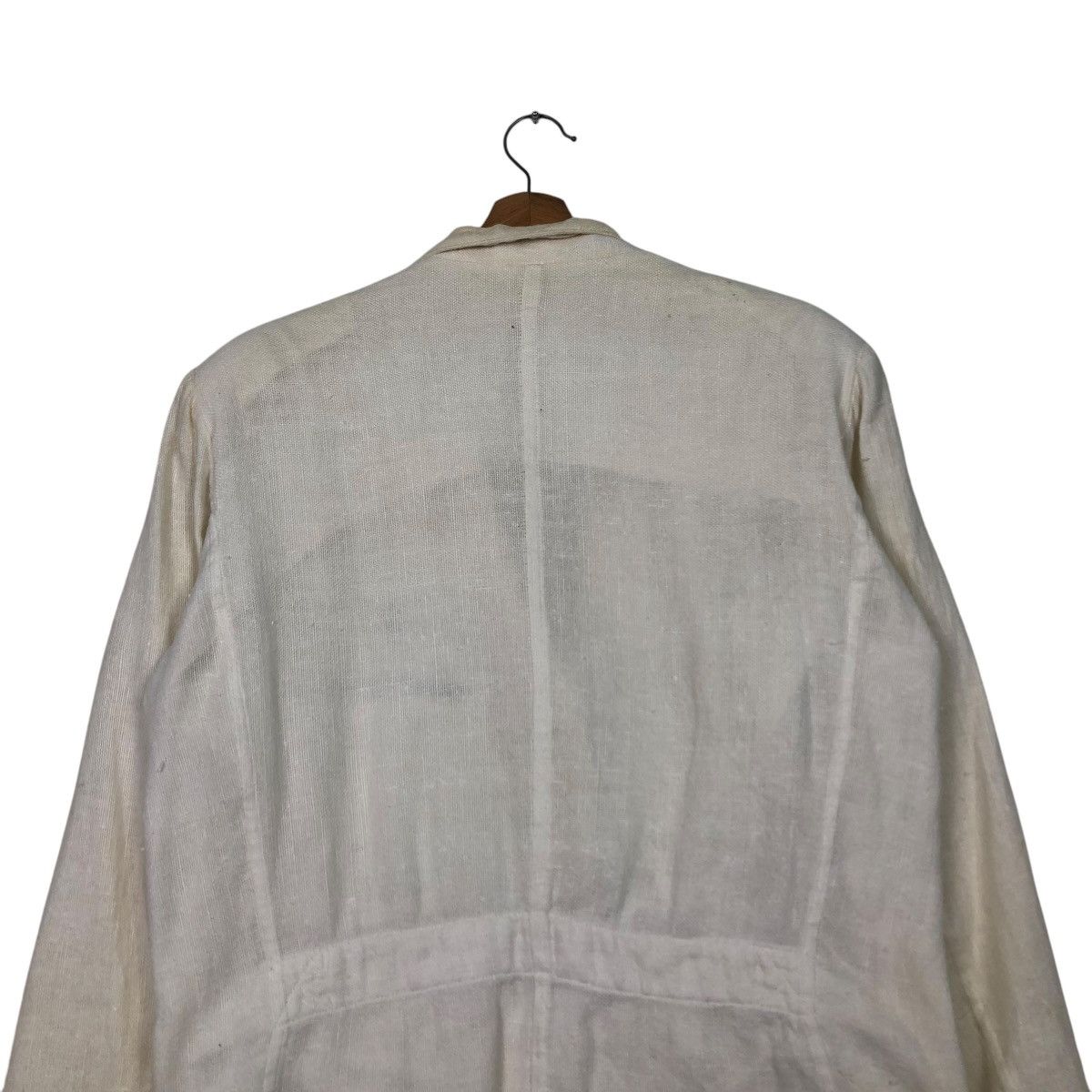 Yohji Yamamoto 🔥VINTAGE Y’S YOHJI YAMAMOTO SACKCLOTH DOUBLE BREAST Size US M / EU 48-50 / 2 - 11 Thumbnail
