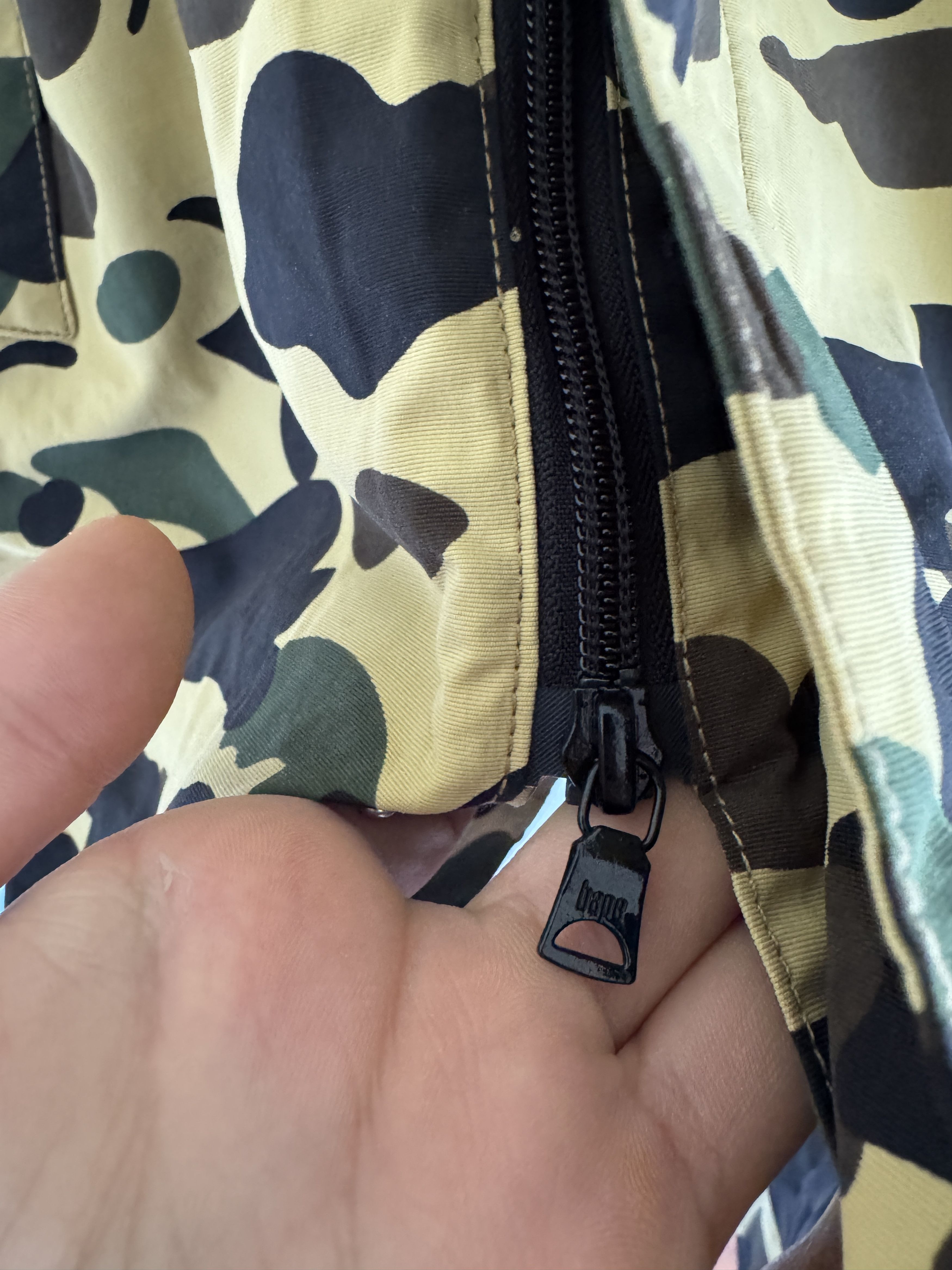 Bape 1st Camo Hooded Coat – Yellow Camo Size US M / EU 48-50 / 2 - 14 Thumbnail