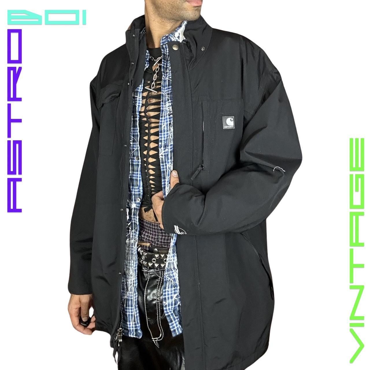 Carhartt CARHARTT BLACK STORM DEFENDER WATER PROOF JACKET XXL Size US XXL / EU 58 / 5 - 3 Thumbnail