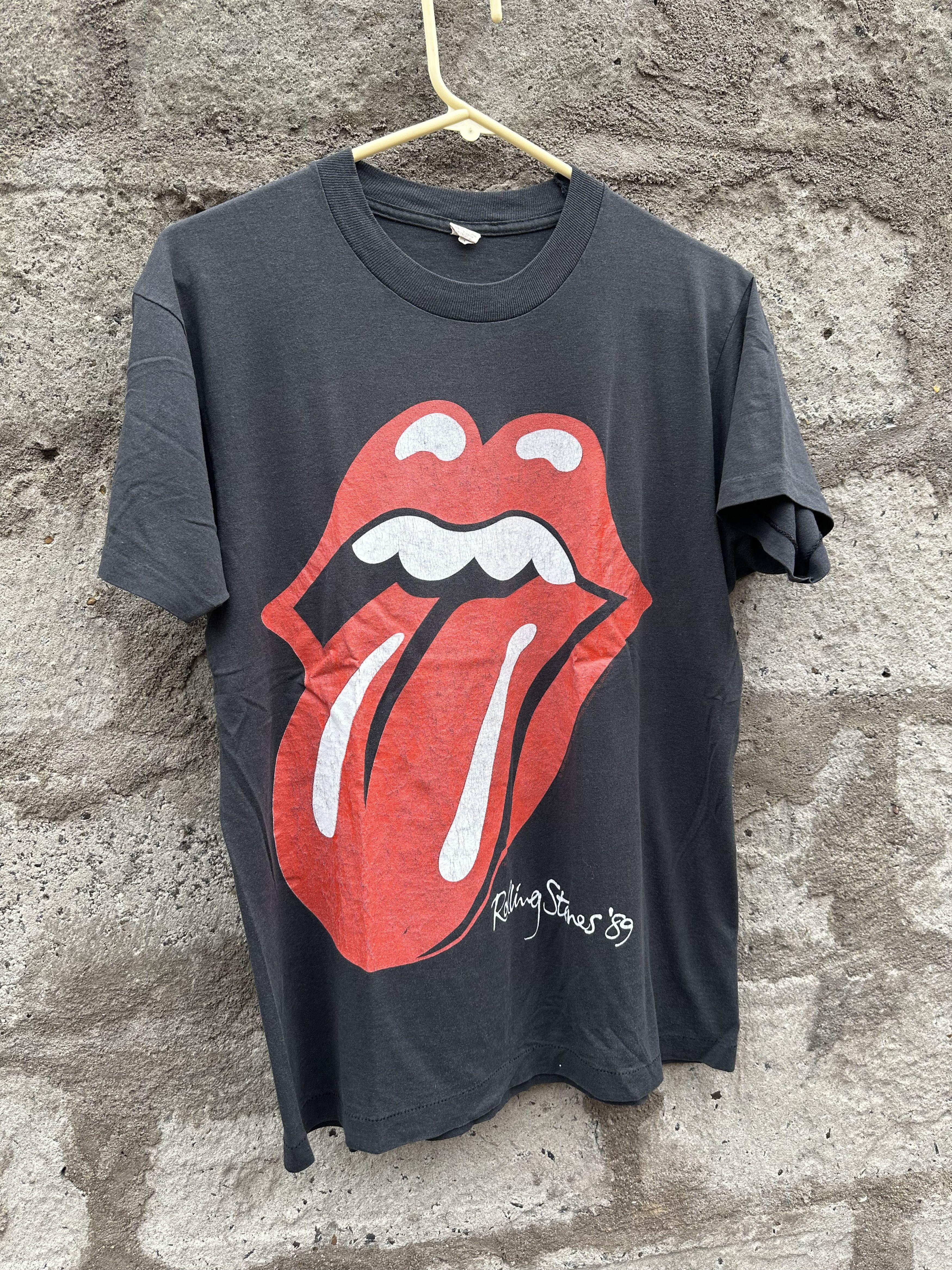 The Rolling Stones Vintage Rolling Stones 1989 Canadian Tour T-Shirt Size US L / EU 52-54 / 3 - 1 Thumbnail