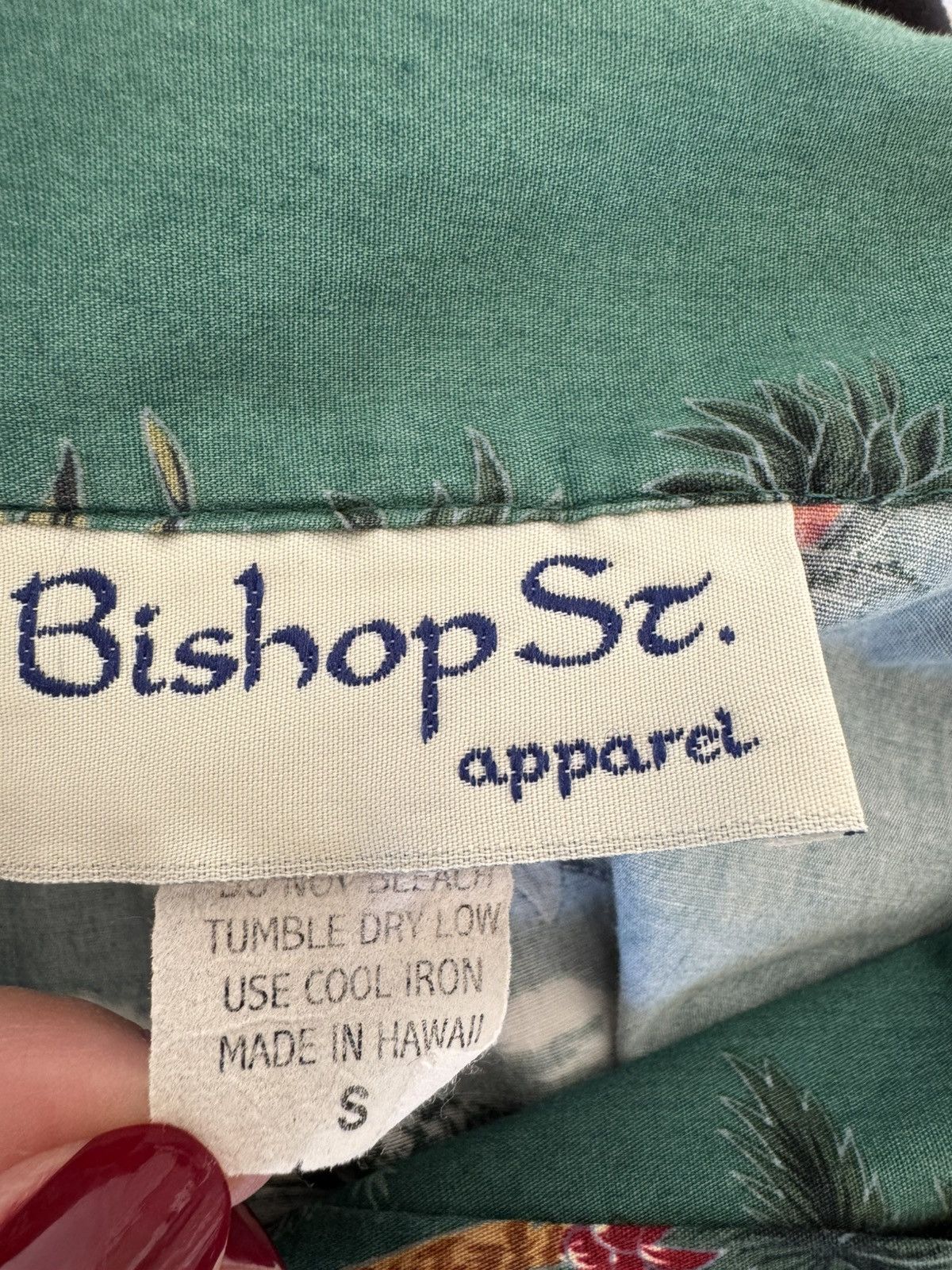 Other Bishop St. Apparel 90s women small green button up Hawaii Size S / US 4 / IT 40 - 3 Thumbnail