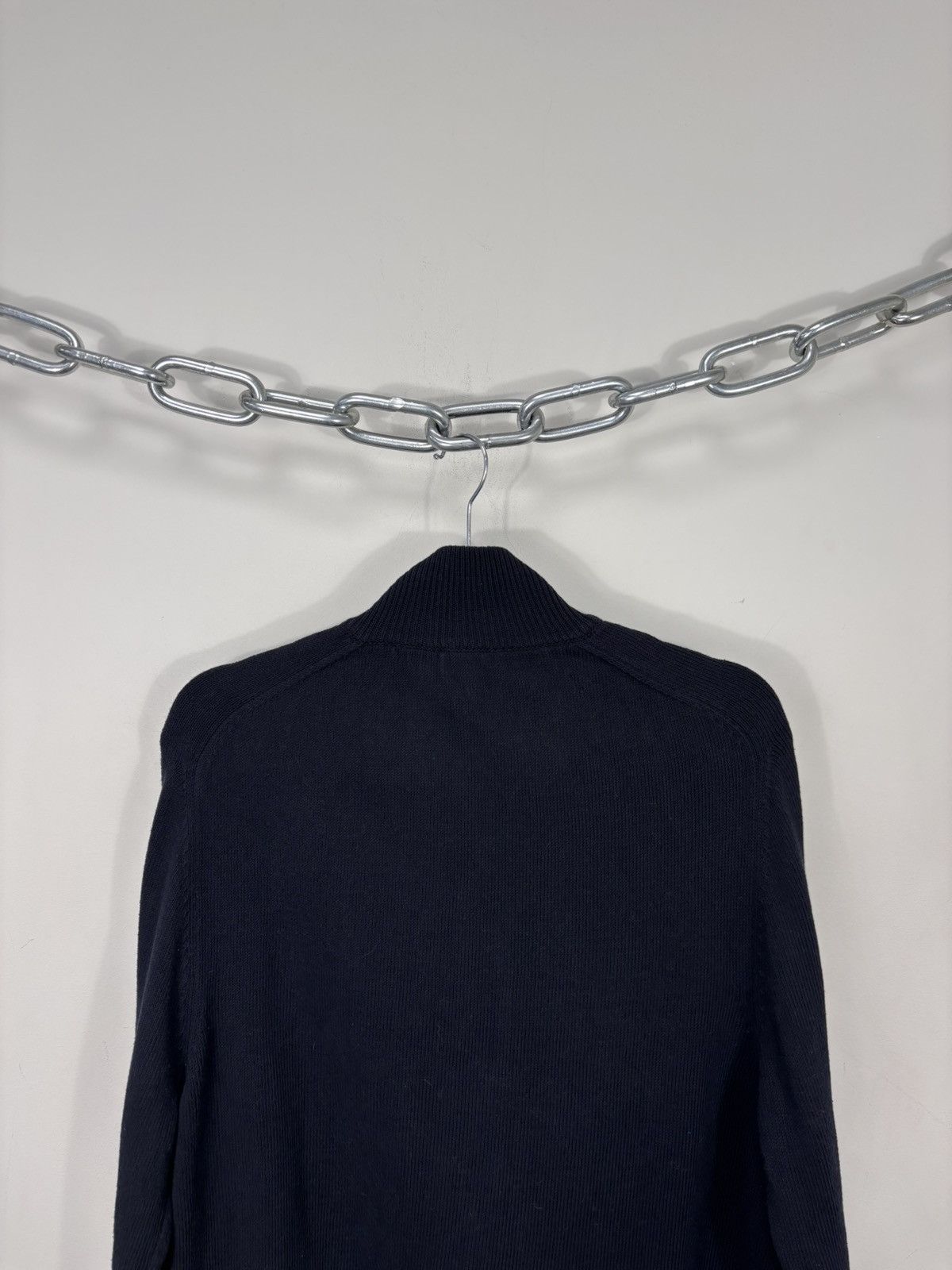 Etro Etro Milano Men’s Navy Blue Cotton Knit Full Zip Sweater Size US L / EU 52-54 / 3 - 16 Thumbnail