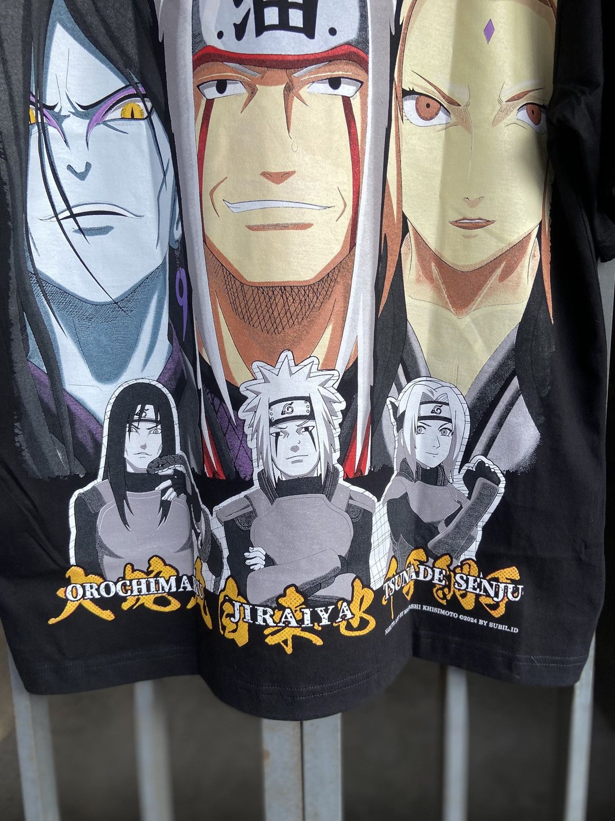 Japanese Brand × Vintage Jiraiya 3 Legendary Sanin Naruto Bootlegtees Size US XL / EU 56 / 4 - 11 Thumbnail