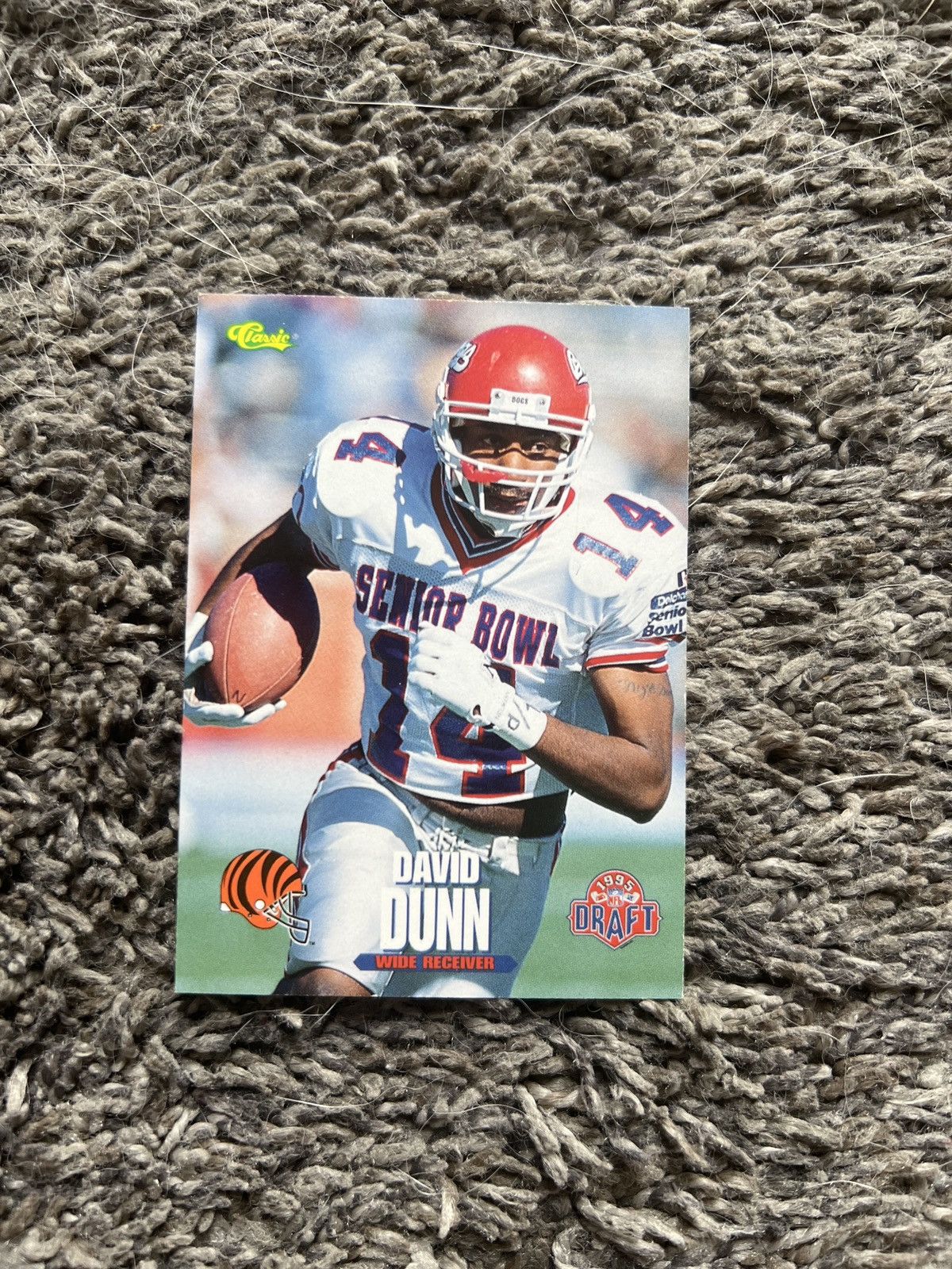 NFL 1995 Classic #80 David Dunn Card Size ONE SIZE - 1 Thumbnail